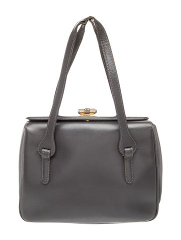 GG Canvas Top Handle Bag