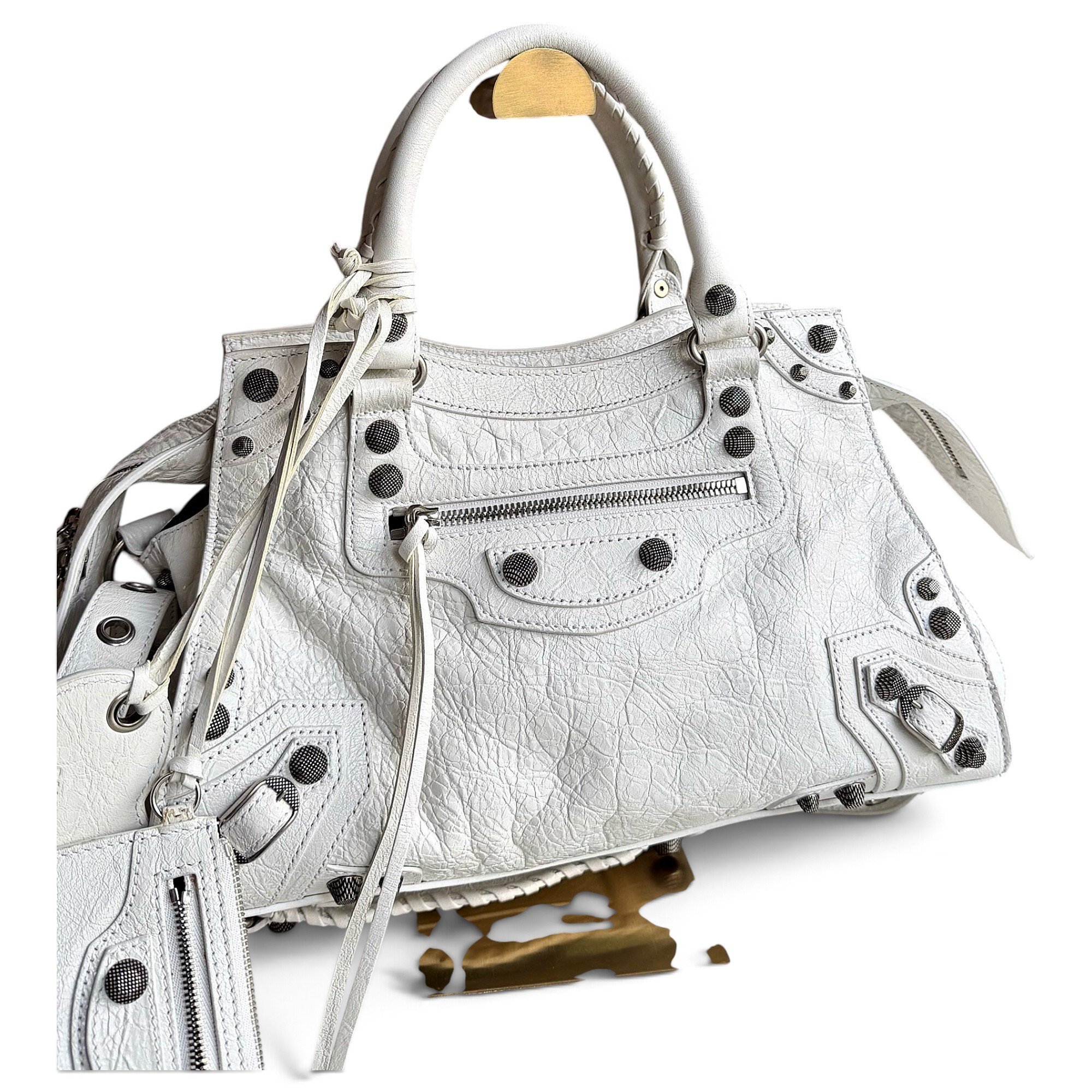 Neo Cagole City leather handbag