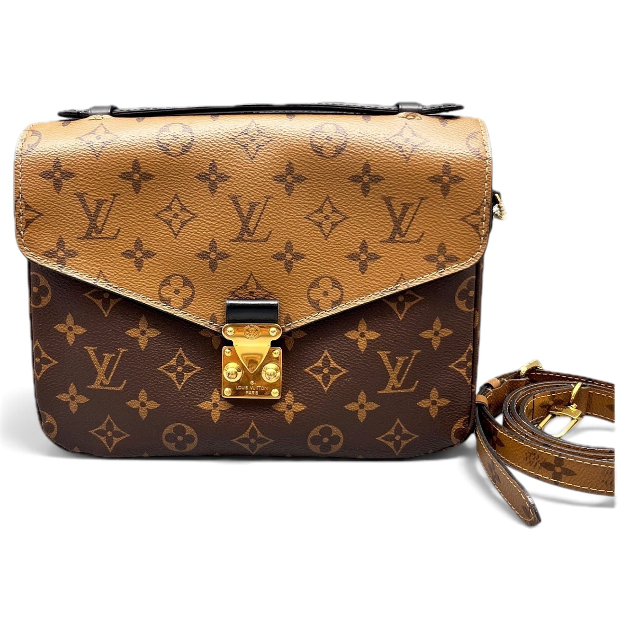 Metis leather handbag