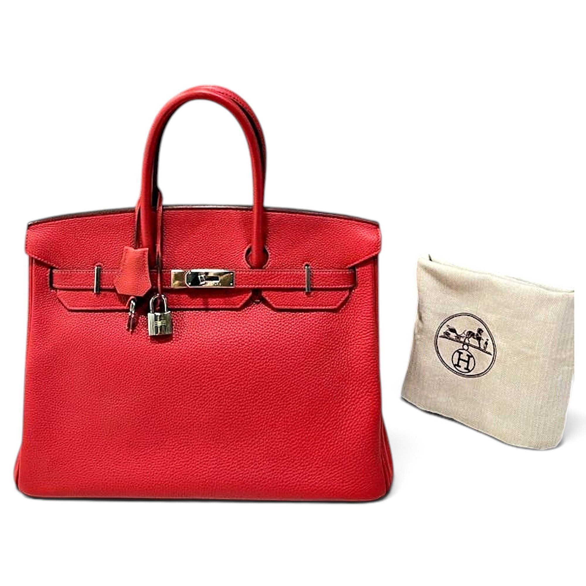 Birkin 35 leather bag