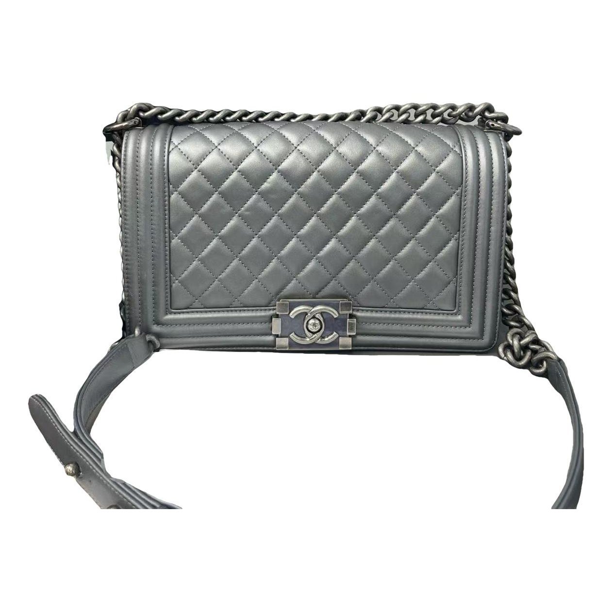Boy leather handbag