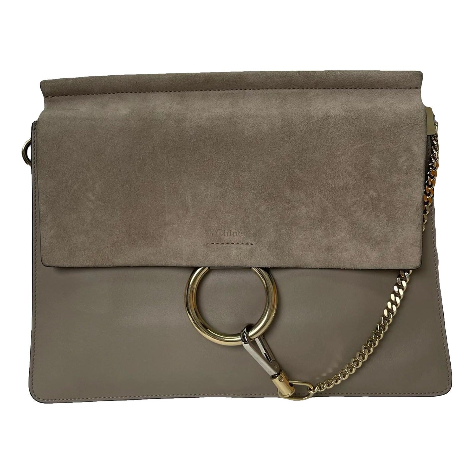 Faye leather handbag