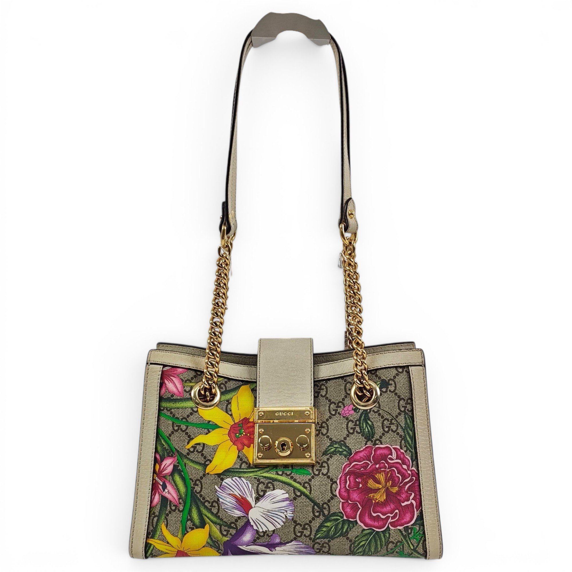 Padlock cloth handbag