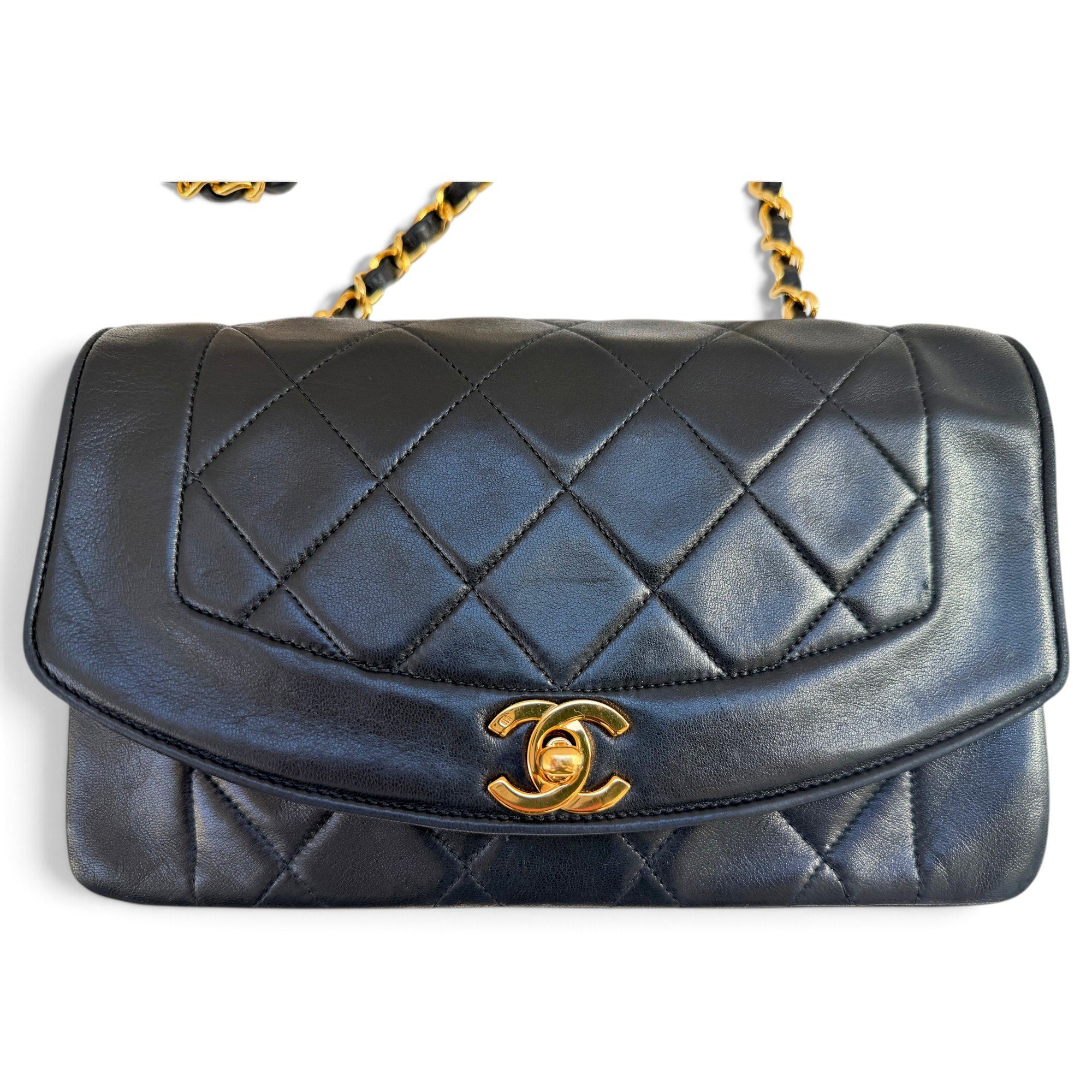 Diana leather handbag
