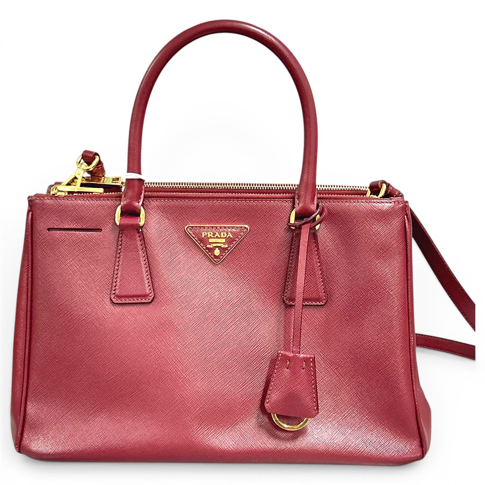 Galleria leather handbag