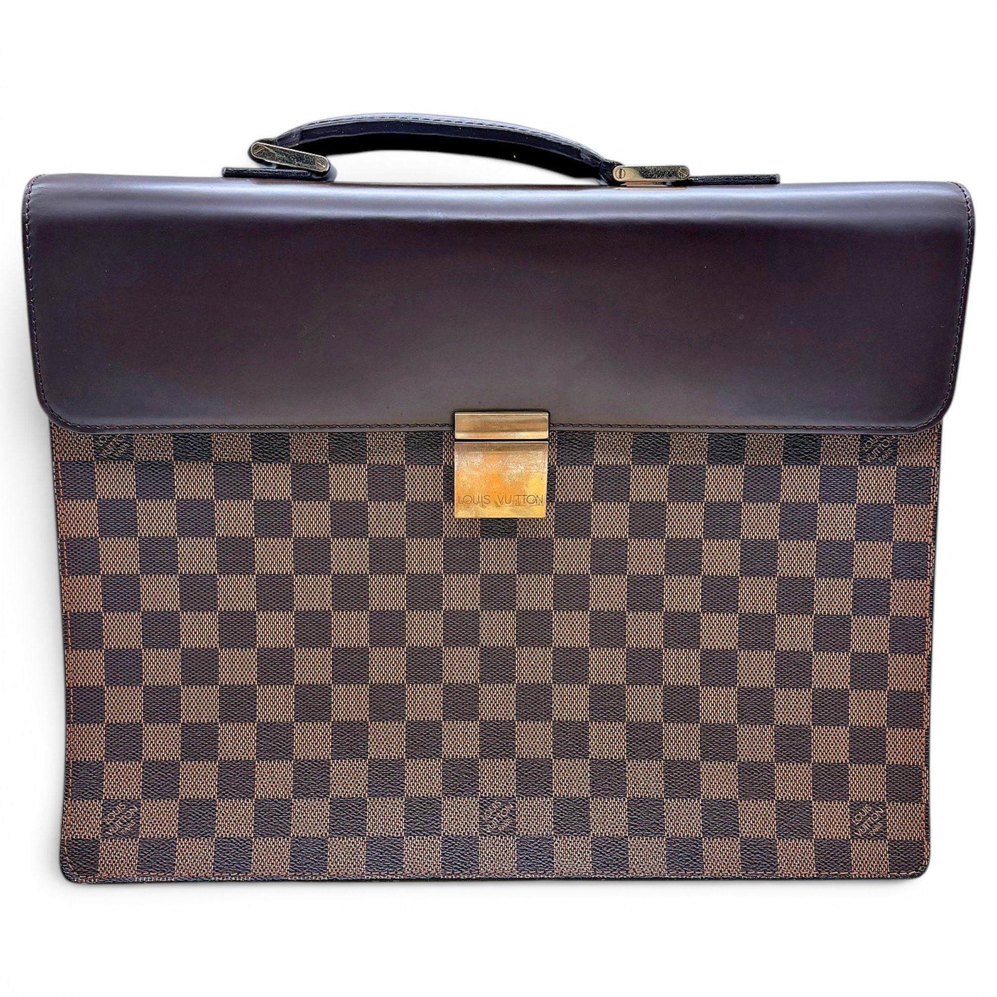 Leather satchel