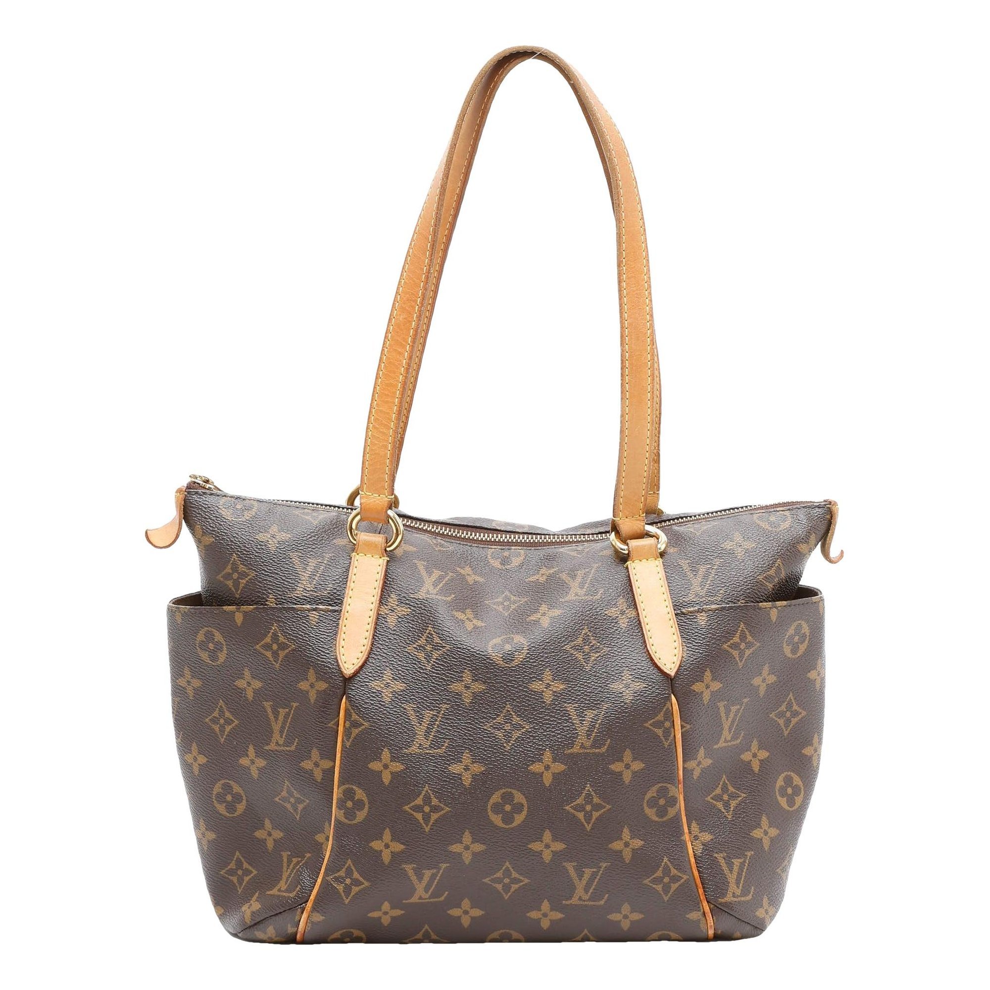 Totally leather tote