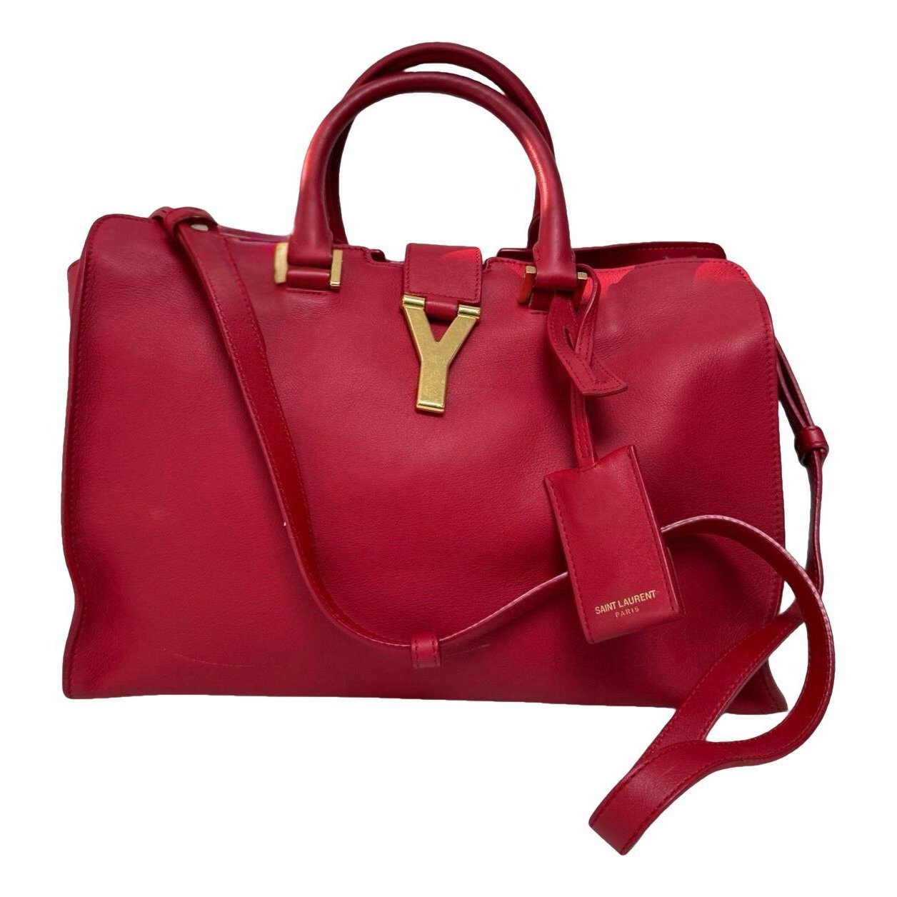 Cabas Rive Gauche leather handbag
