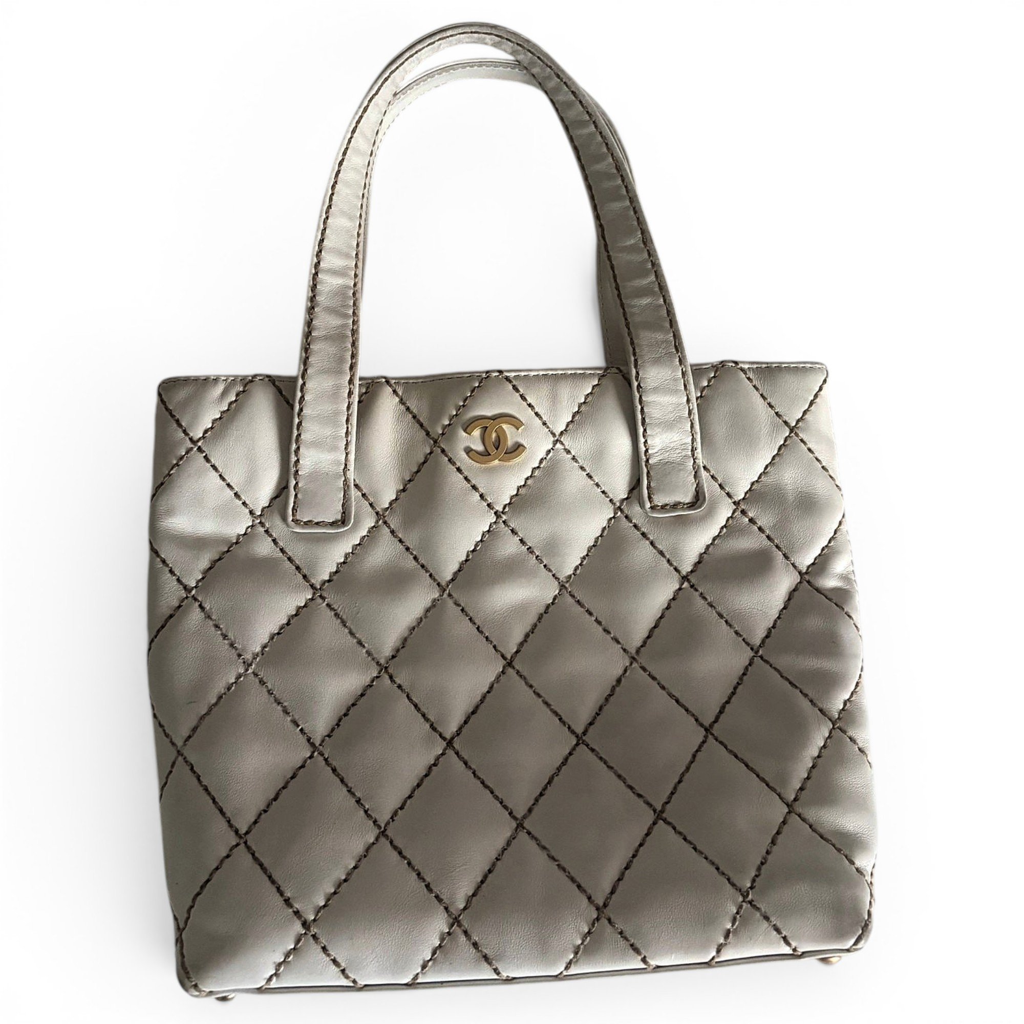 Wild Stitch leather tote