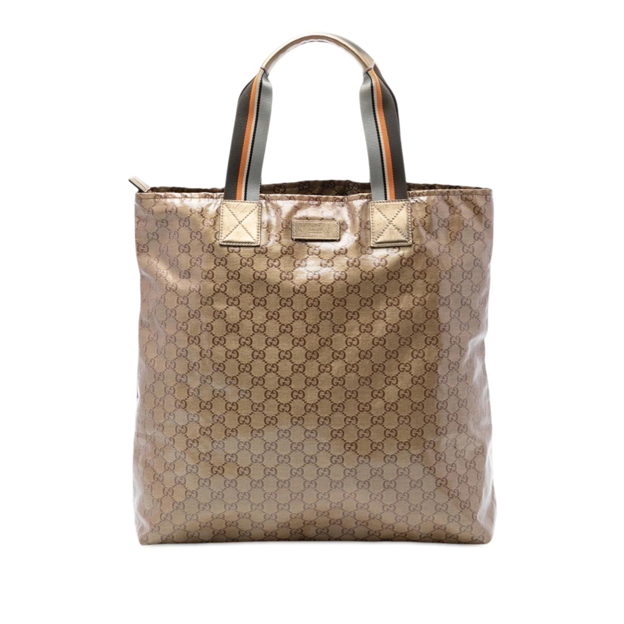 Gucci B leather tote