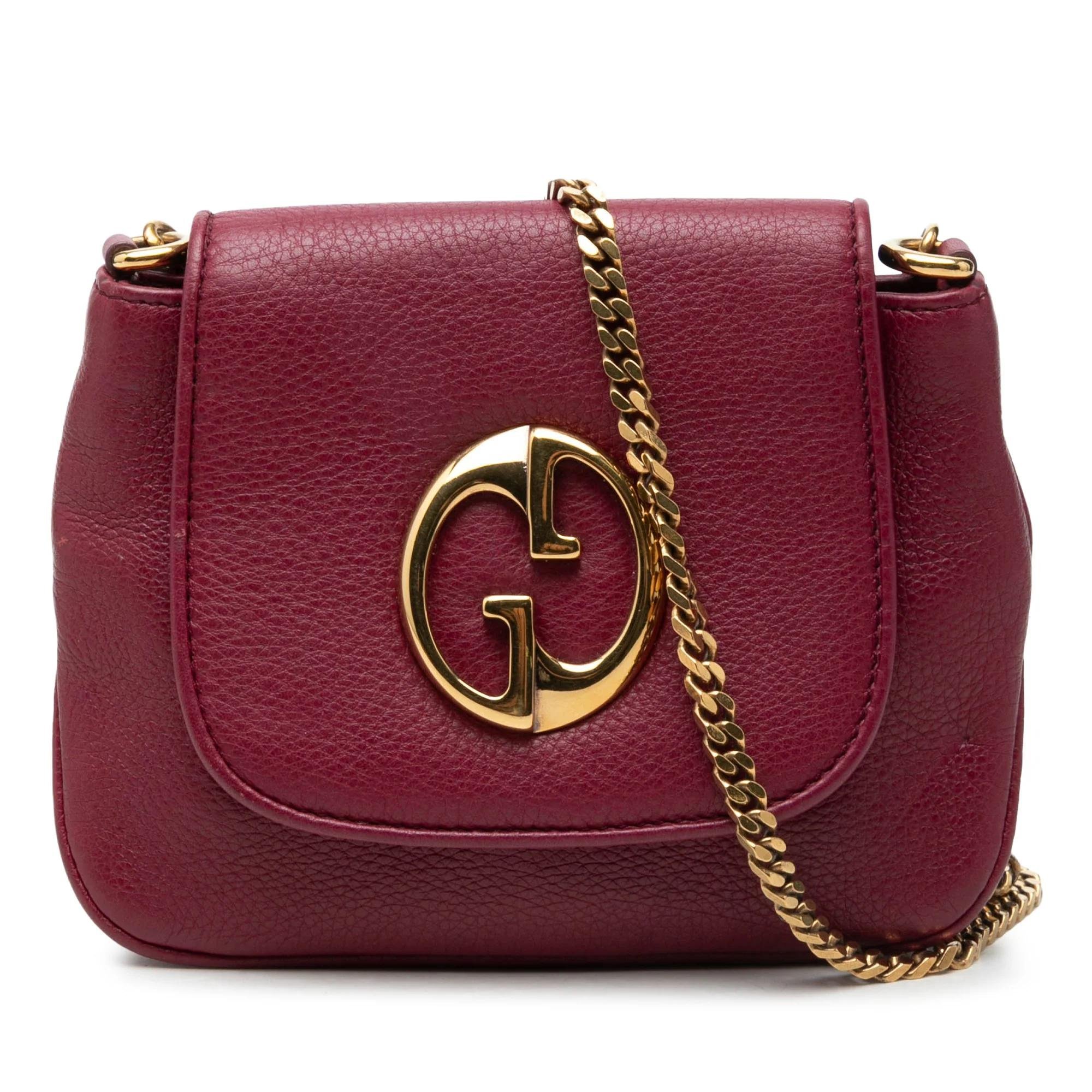 1973 leather crossbody bag