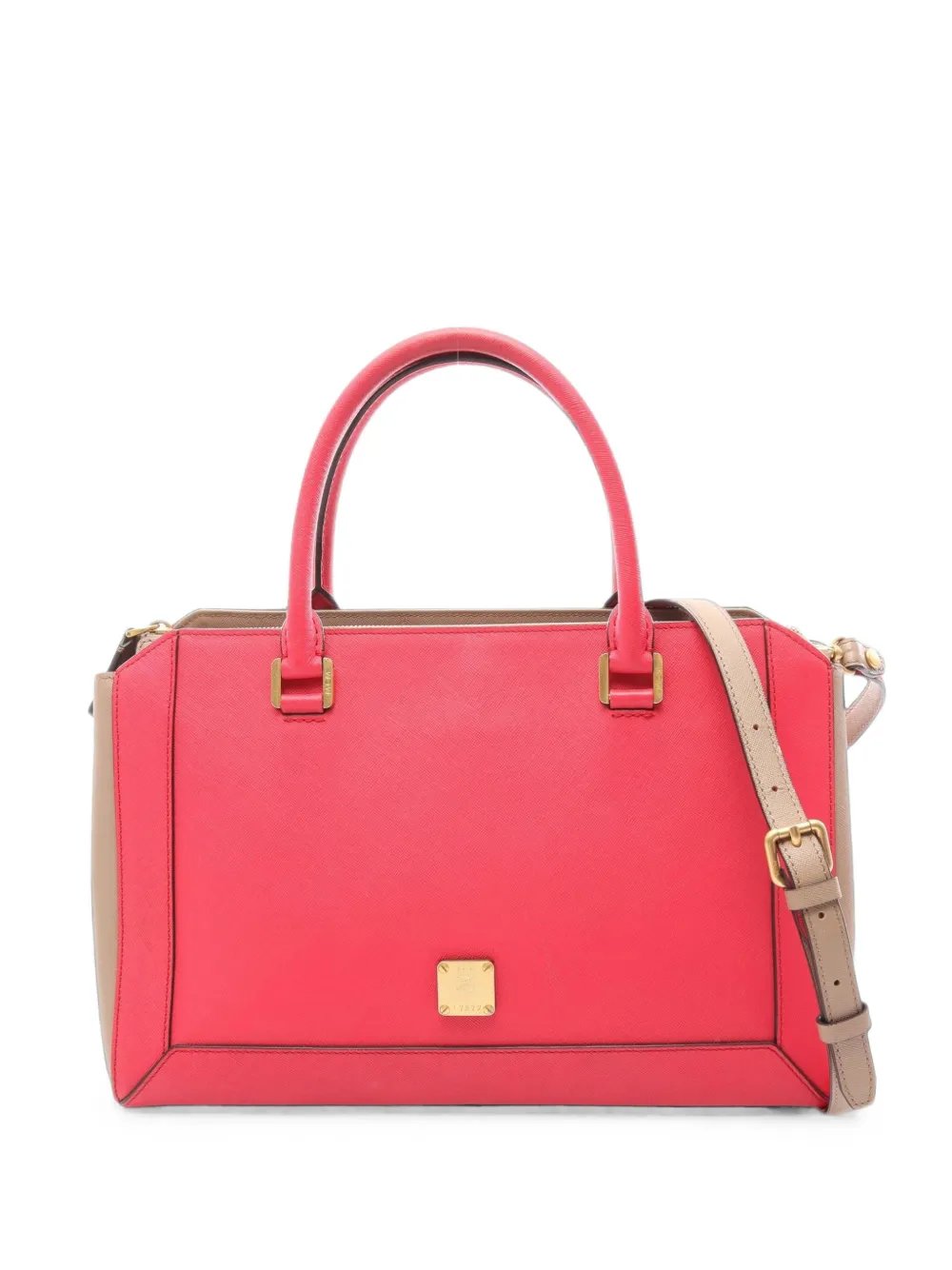 2010s leather tote bag