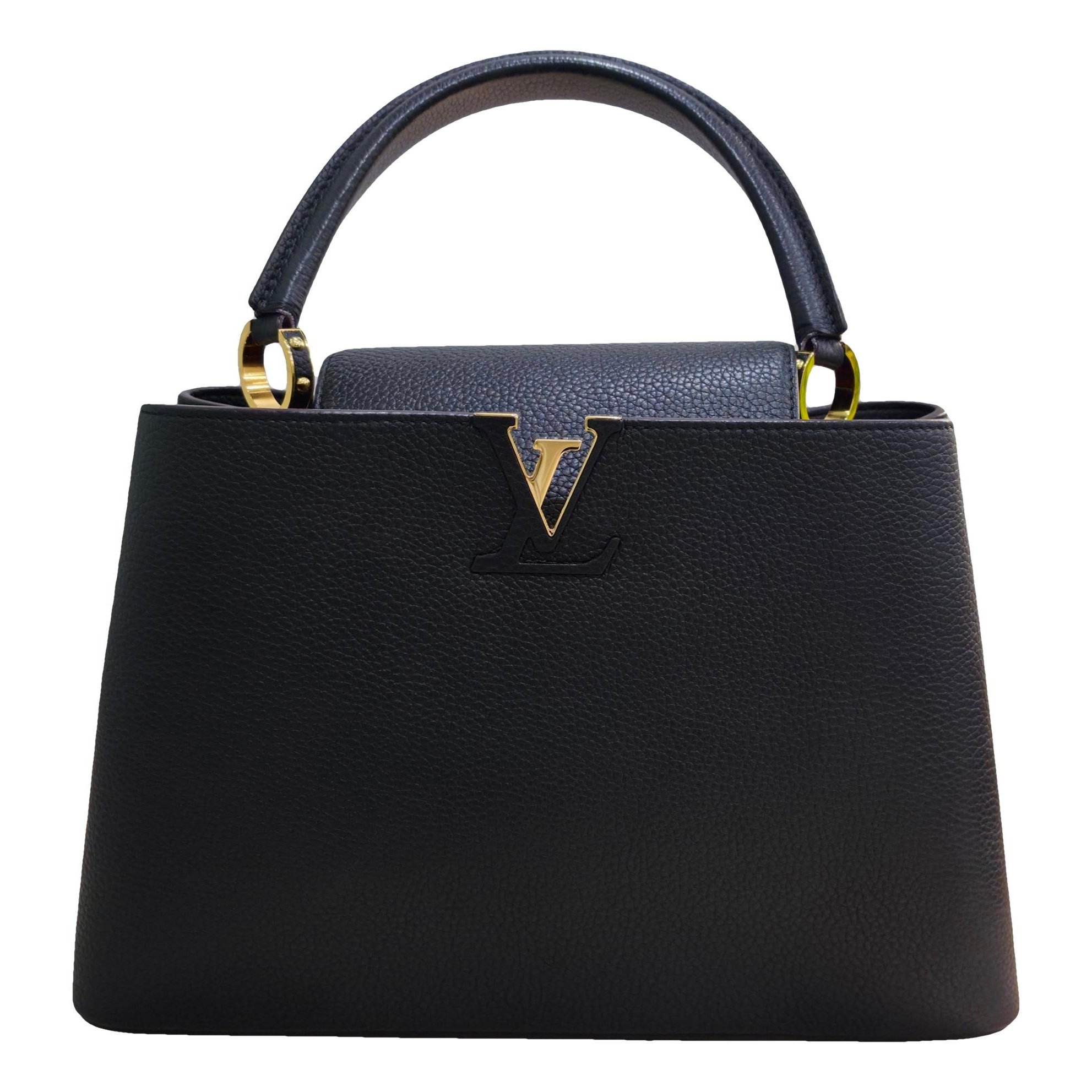 Capucines leather handbag