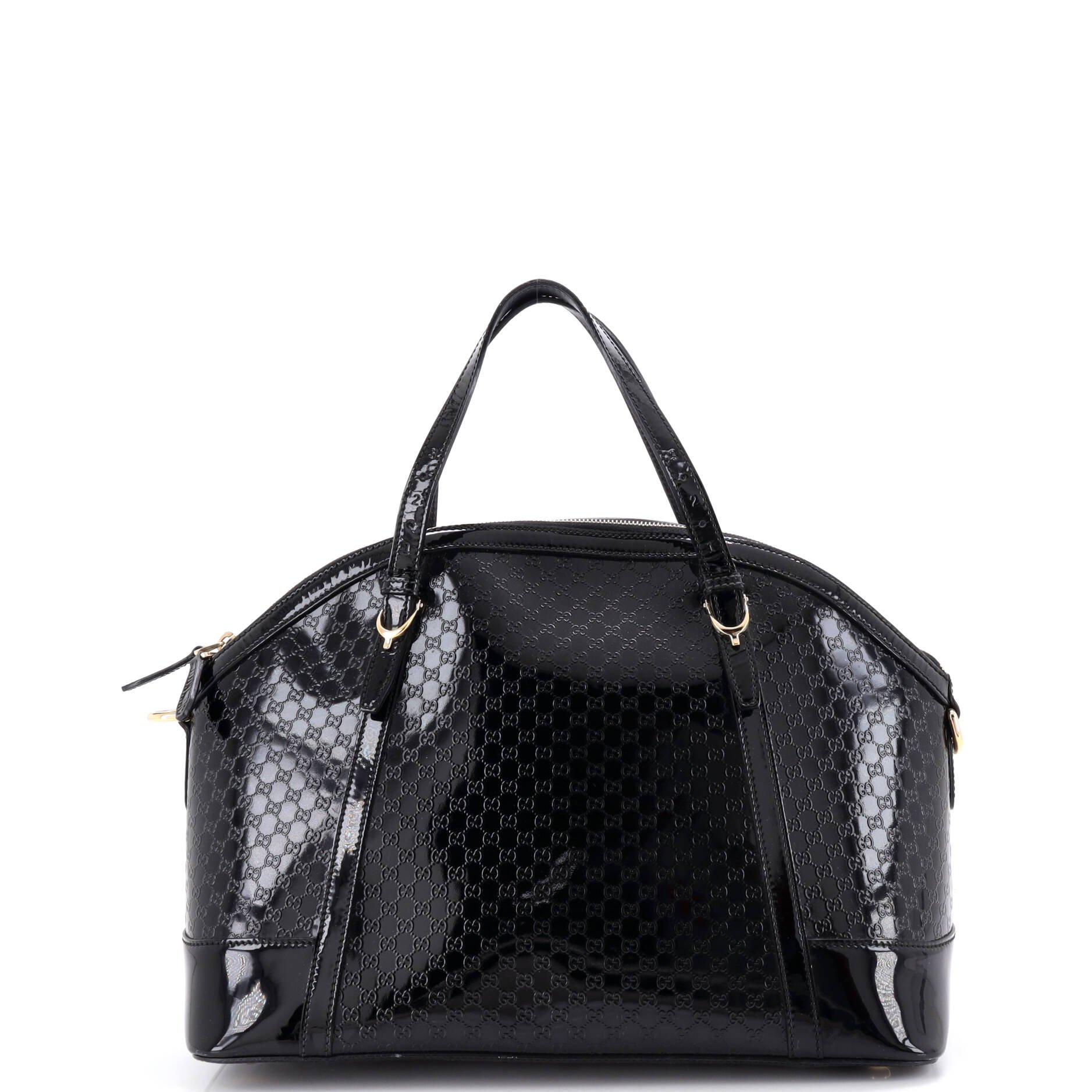 Nice Top Handle Bag Microguccissima Patent Medium