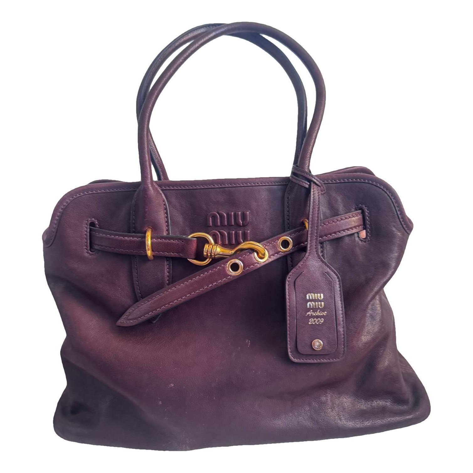 Aventure leather handbag