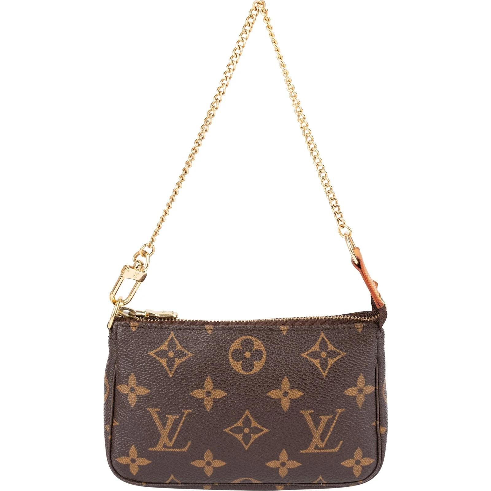 Pochette Accessoire leather handbag