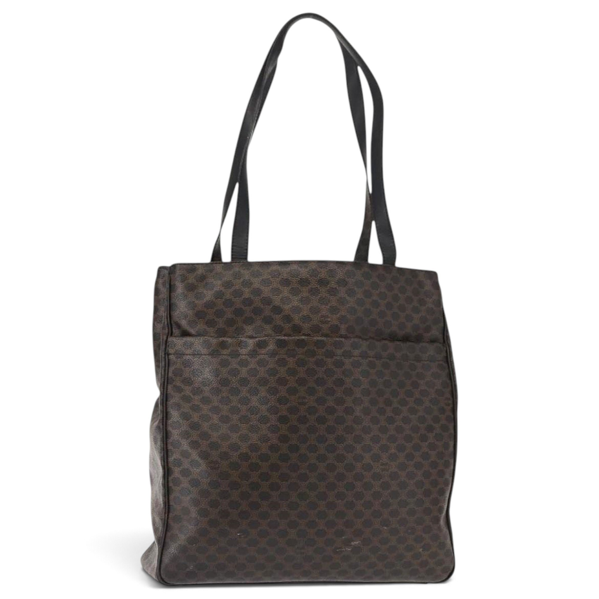 Leather tote