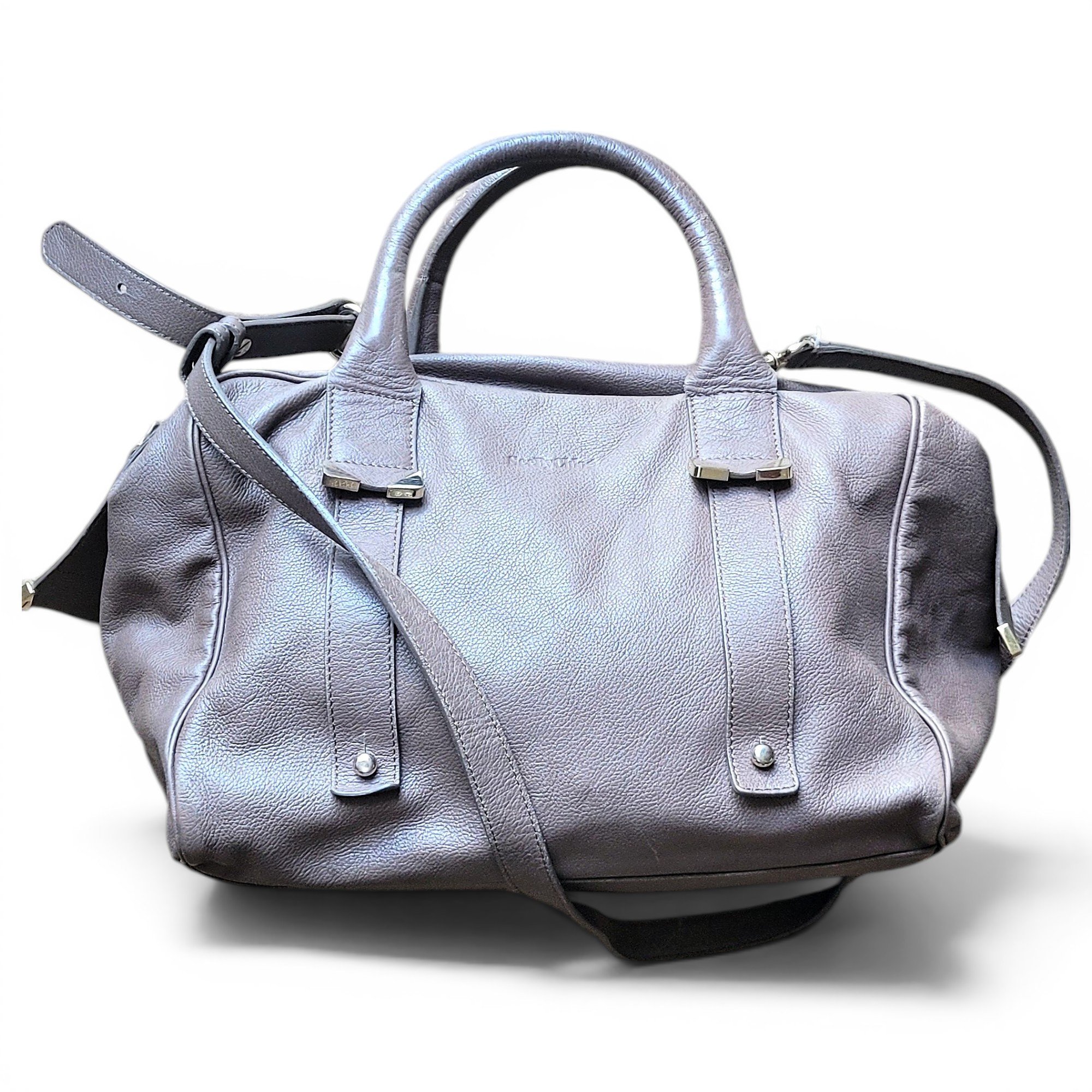 Leather crossbody bag
