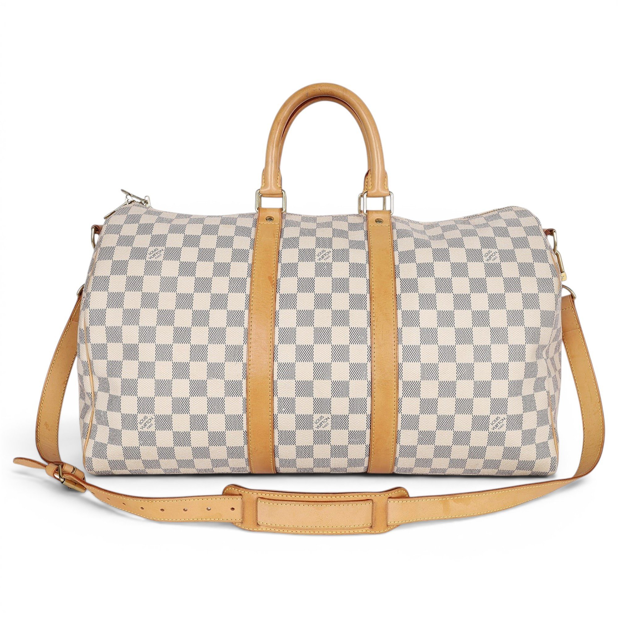 Keepall leather 48h bag