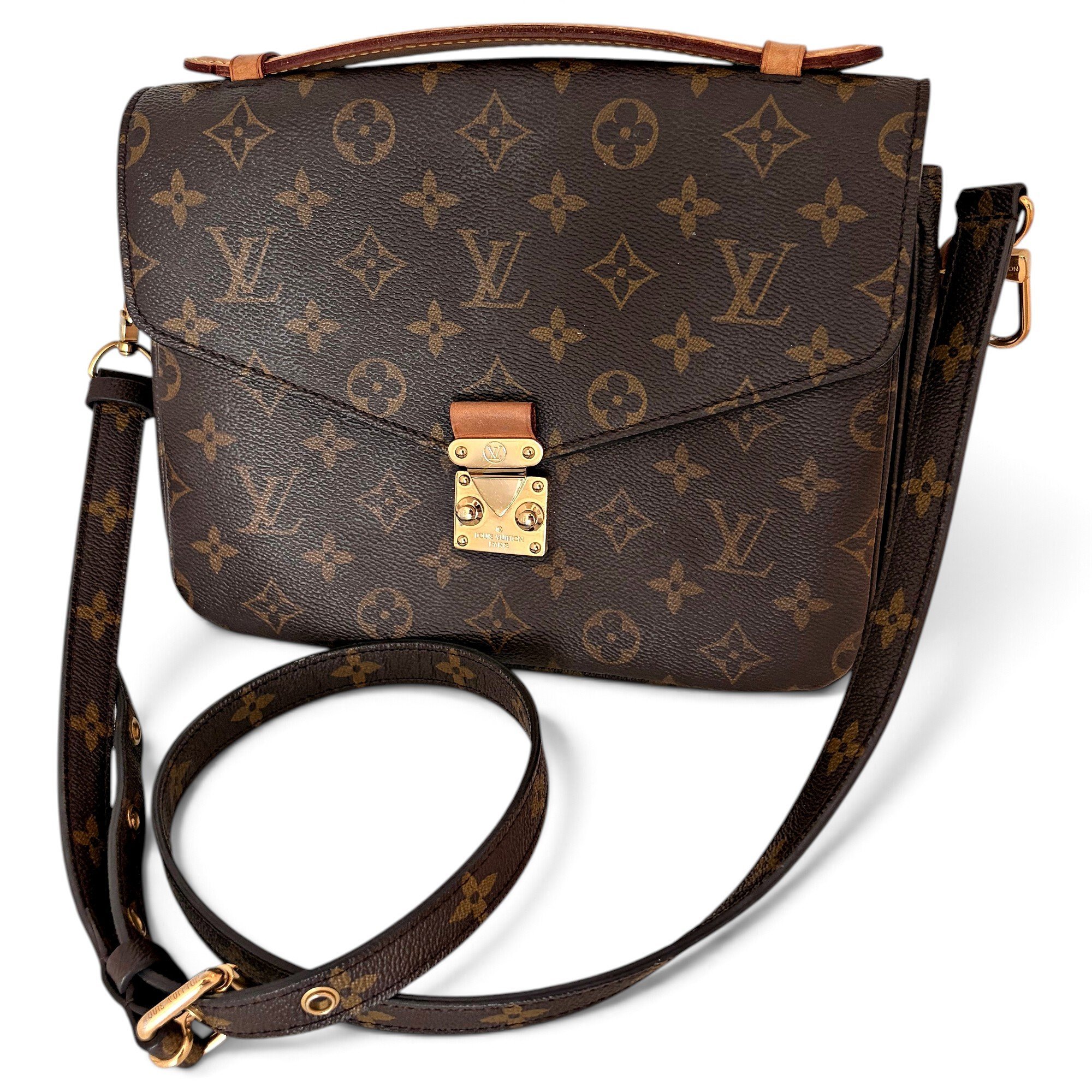 Metis leather crossbody bag