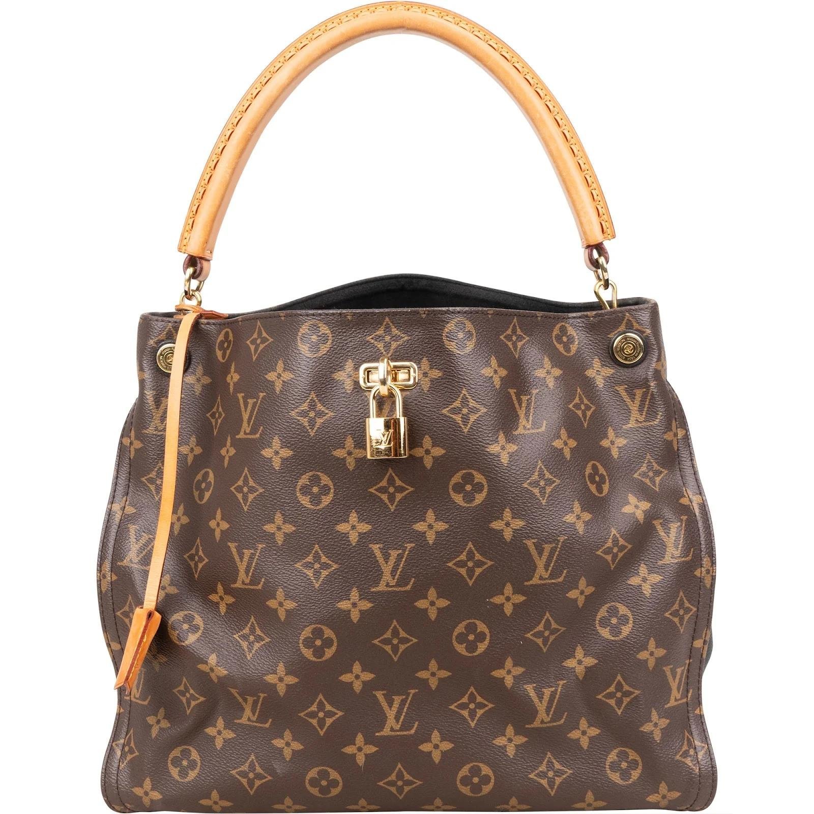 Artsy leather handbag
