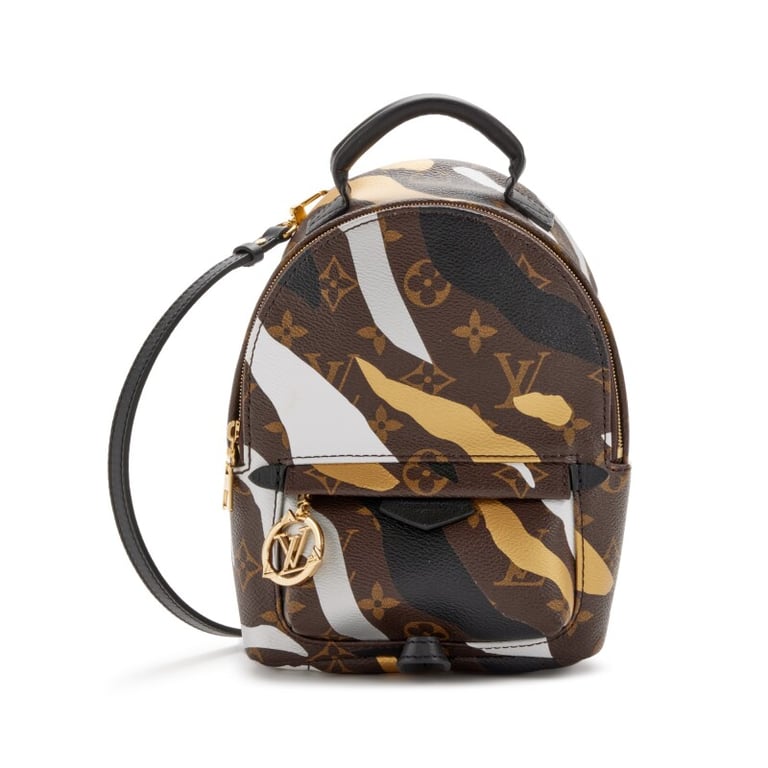 Louis Vuitton Multicolor Monogram Canvas League of Legends Mini Palm Springs Backpack Gold Hardware, 2019