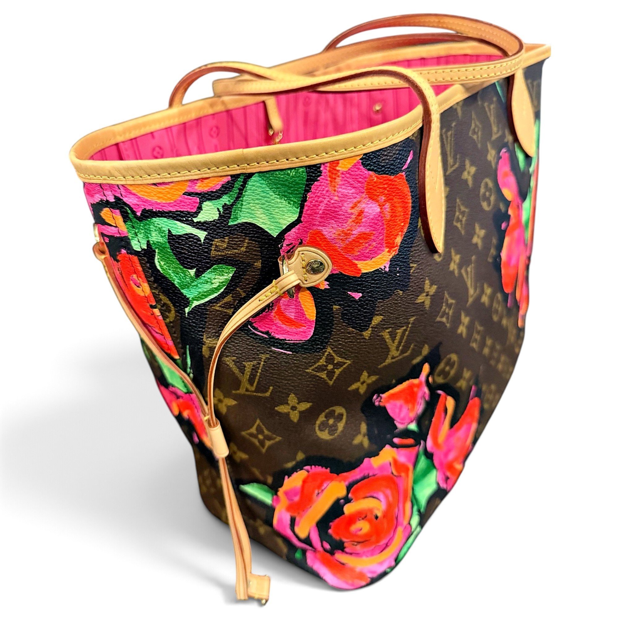 Neverfull leather tote
