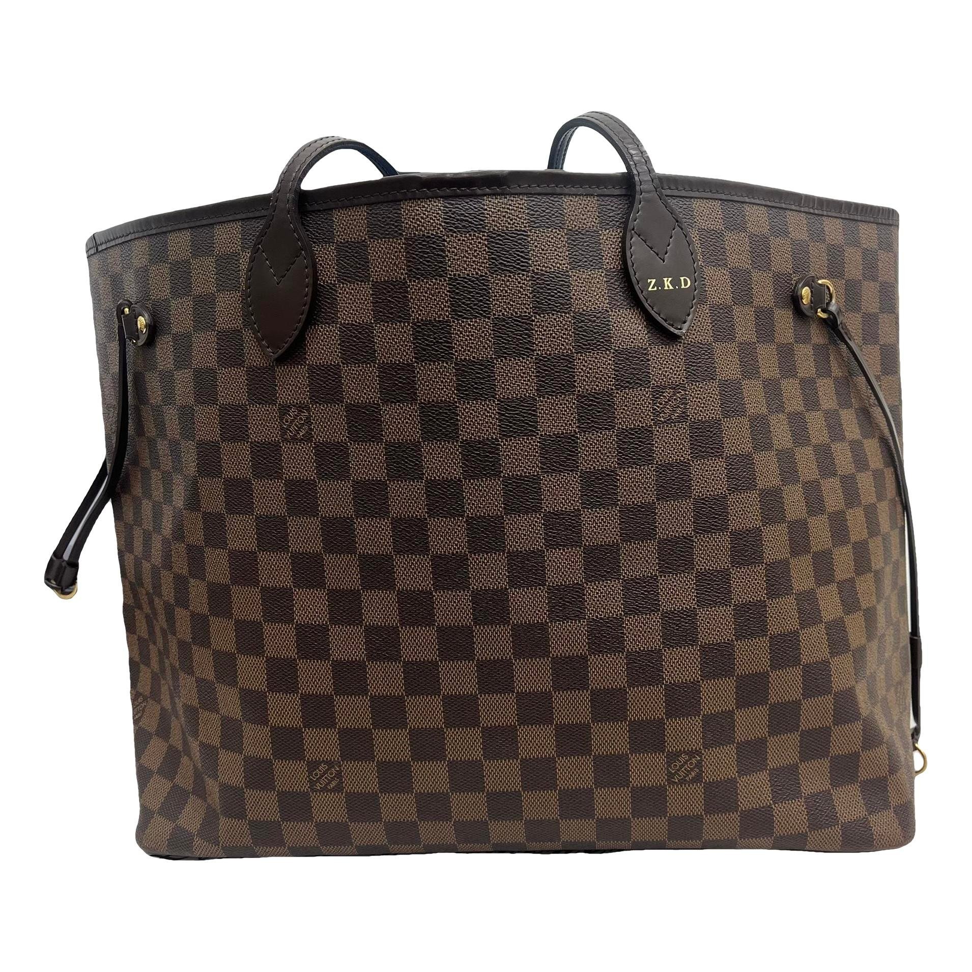 Neverfull leather handbag