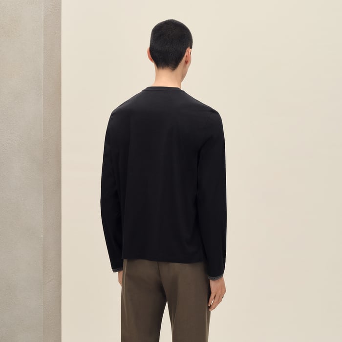 Noir "Sellier" T-shirt