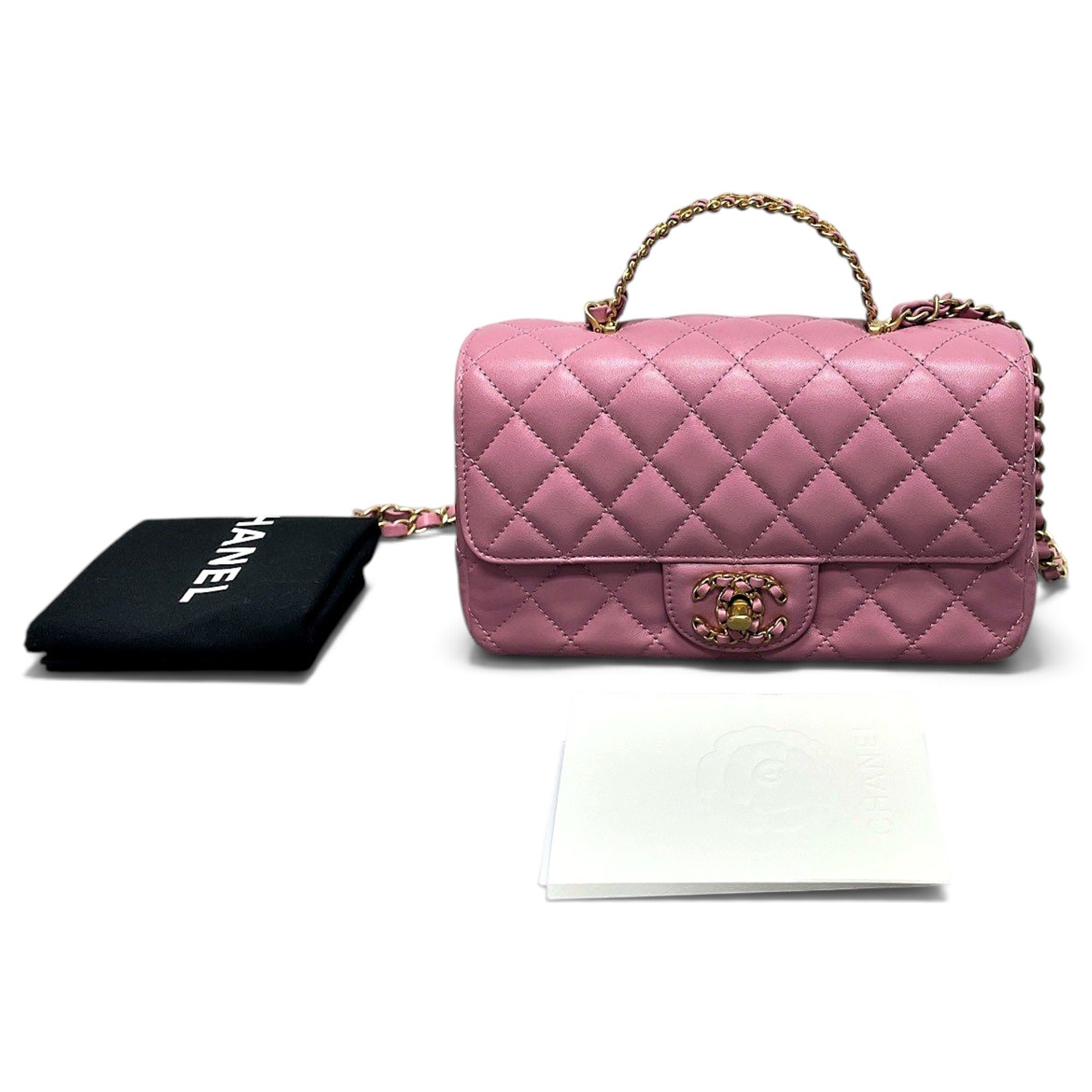 Timeless Classique Top Handle leather handbag