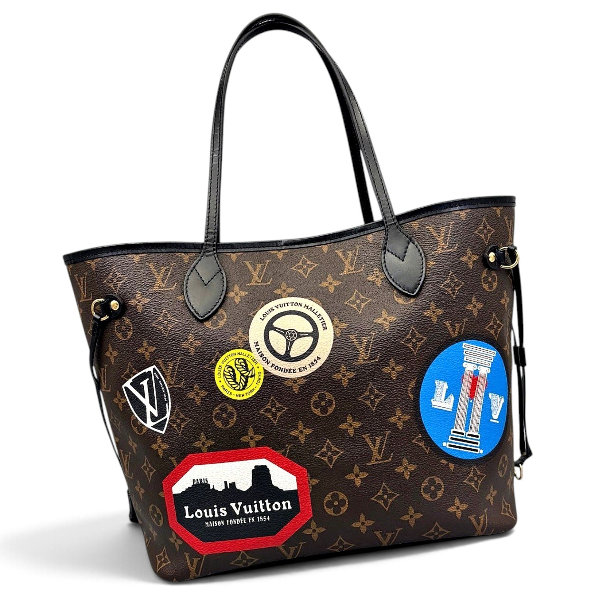 Neverfull leather tote