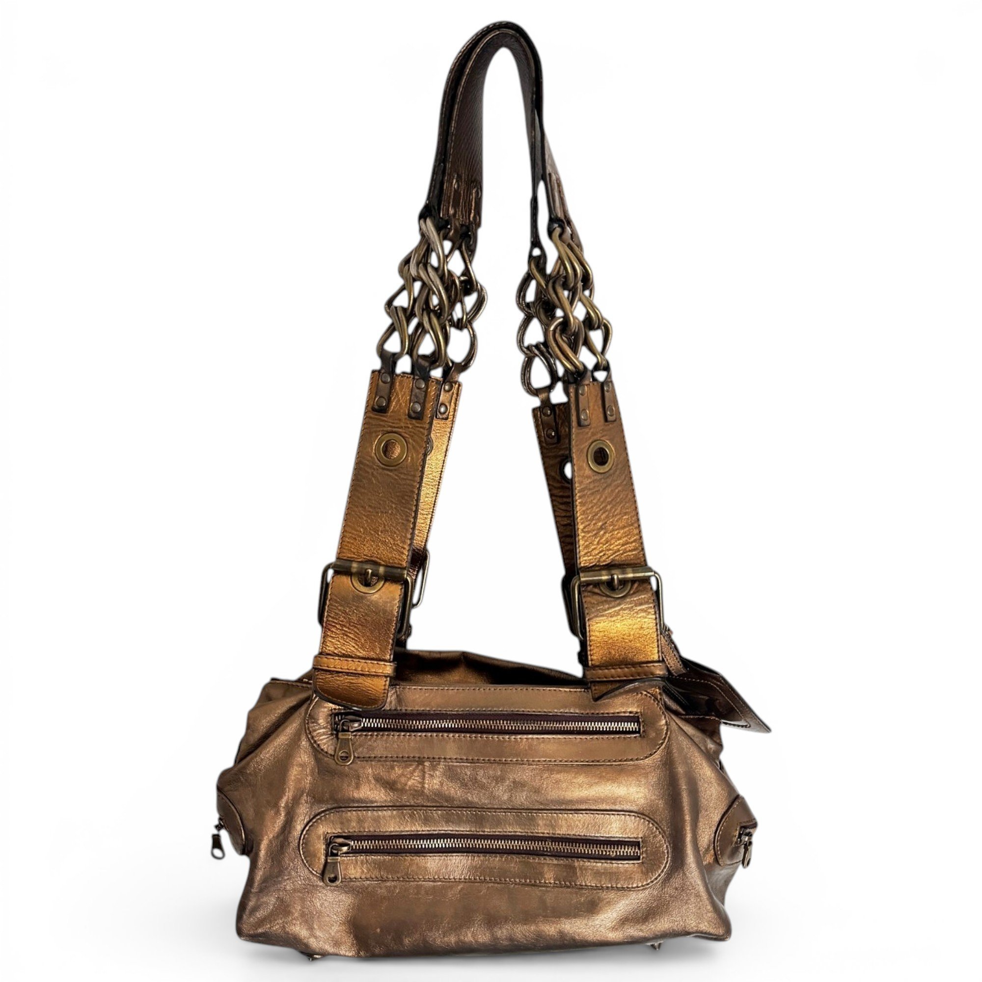 Chloe Camera Chain leather handbag
