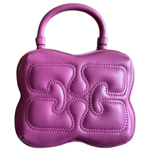 Butterfly leather crossbody bag