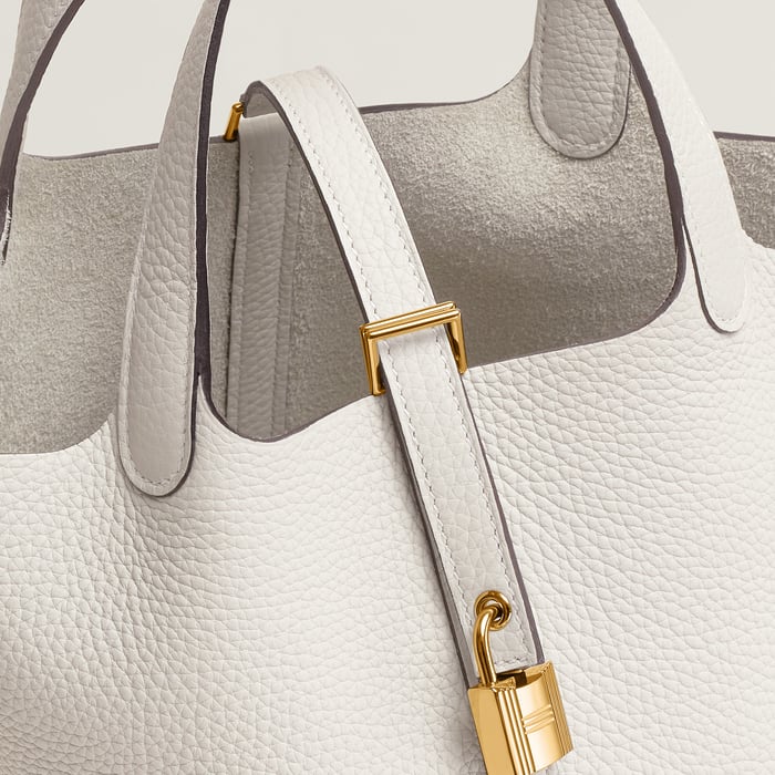 Gris Pâle Picotin Lock 18 Bag