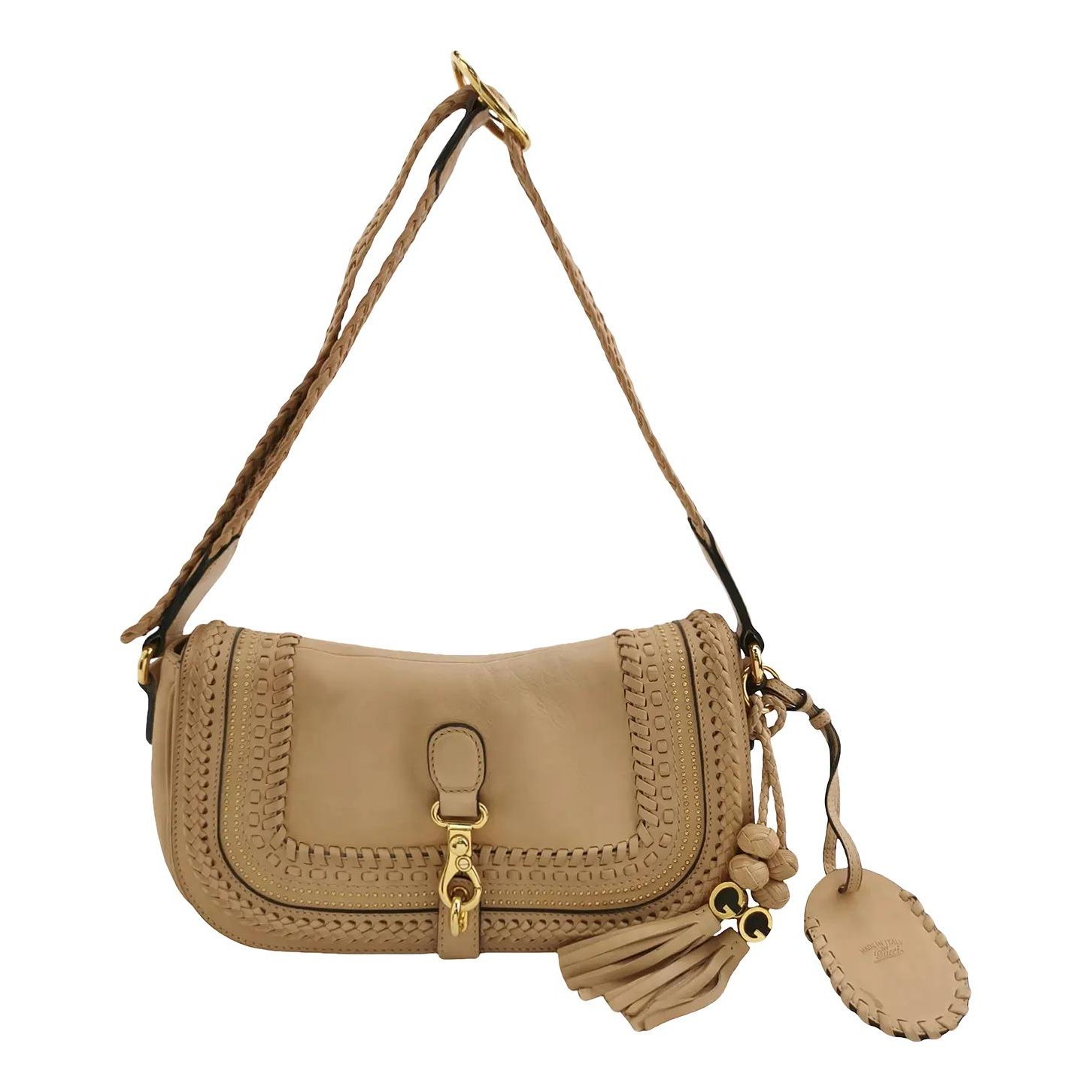 Leather handbag