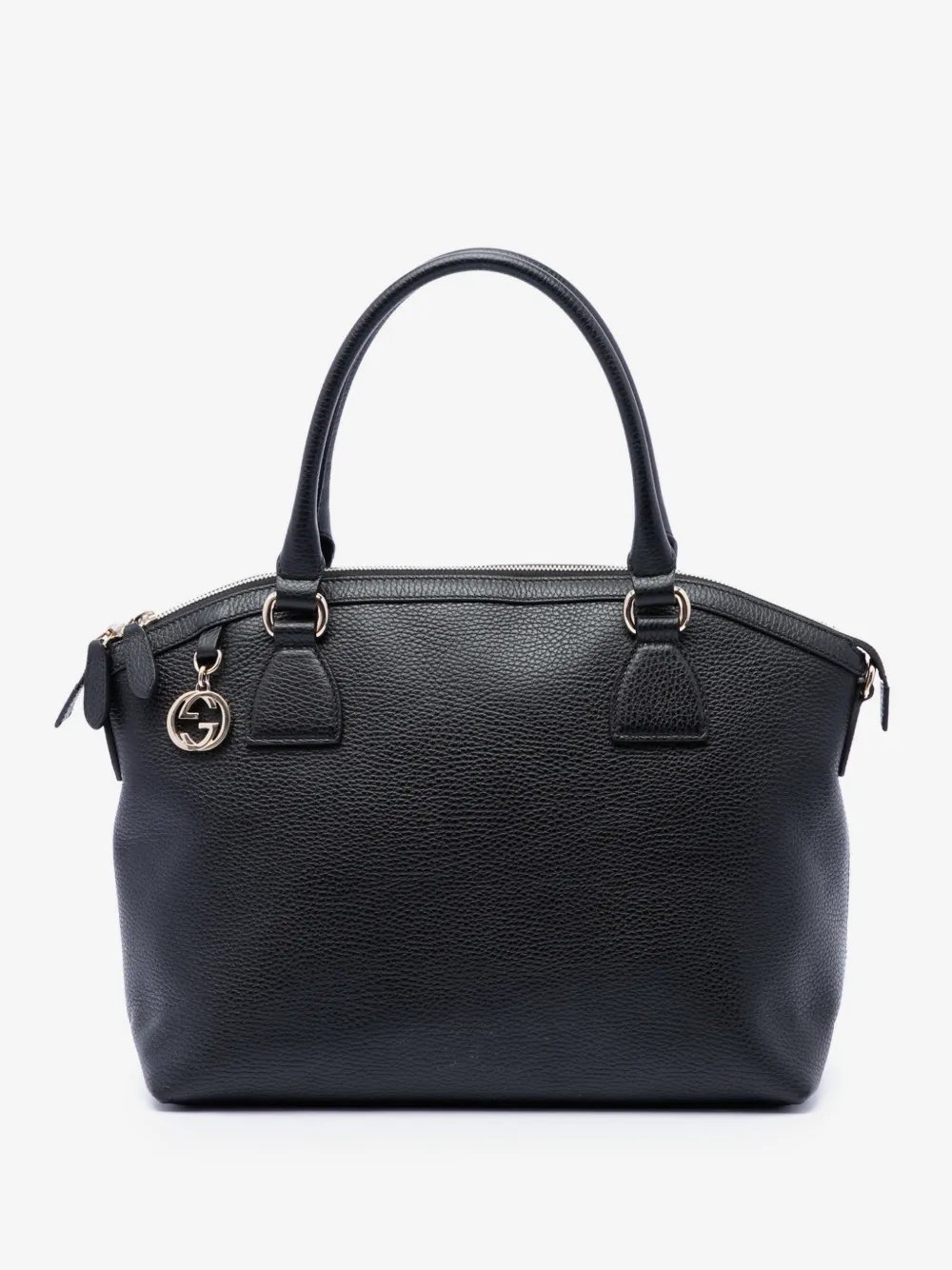 2016-2026 Medium Calfskin GG Charm Dome satchel