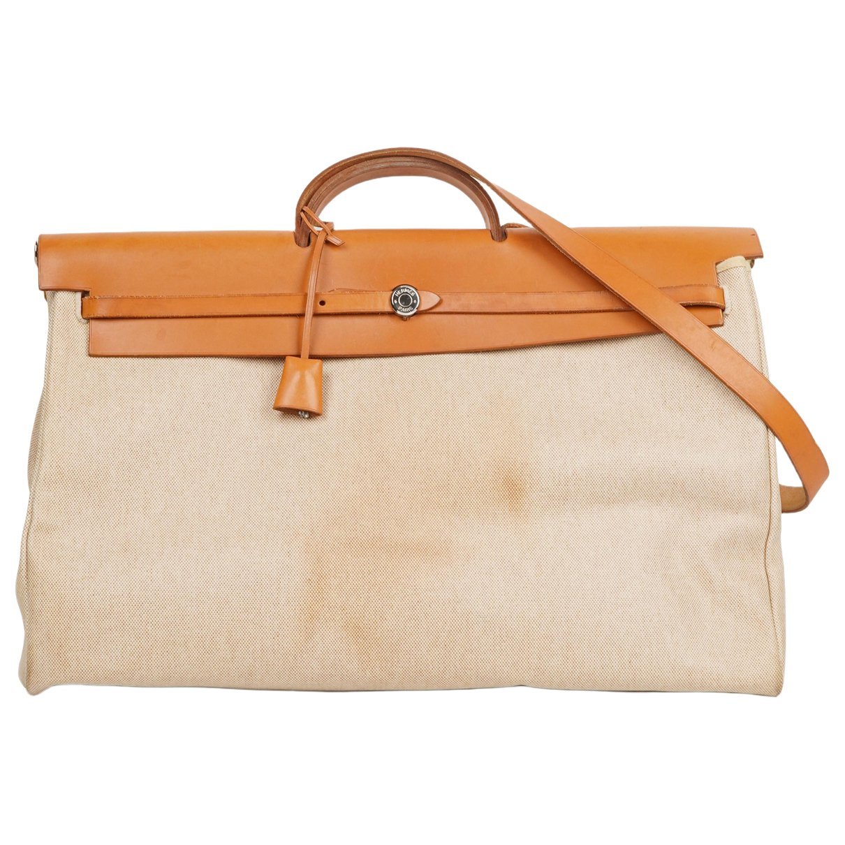 Hermes Herbag Handbag Vache Leather 1998