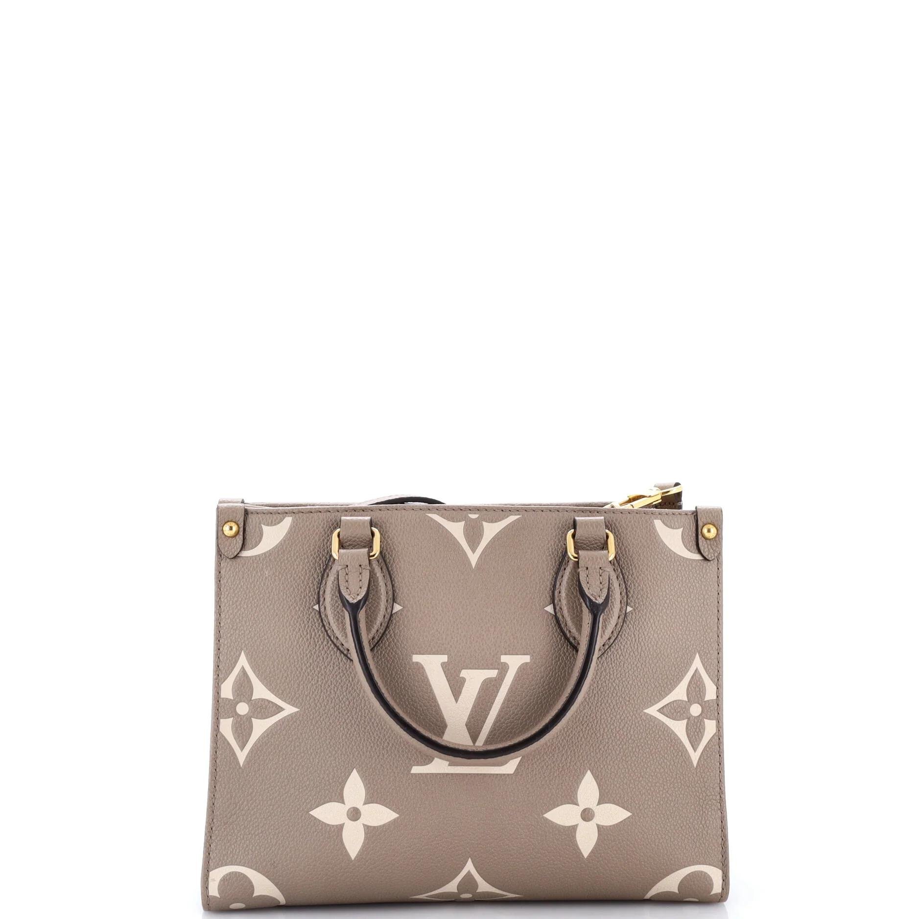 Leather tote