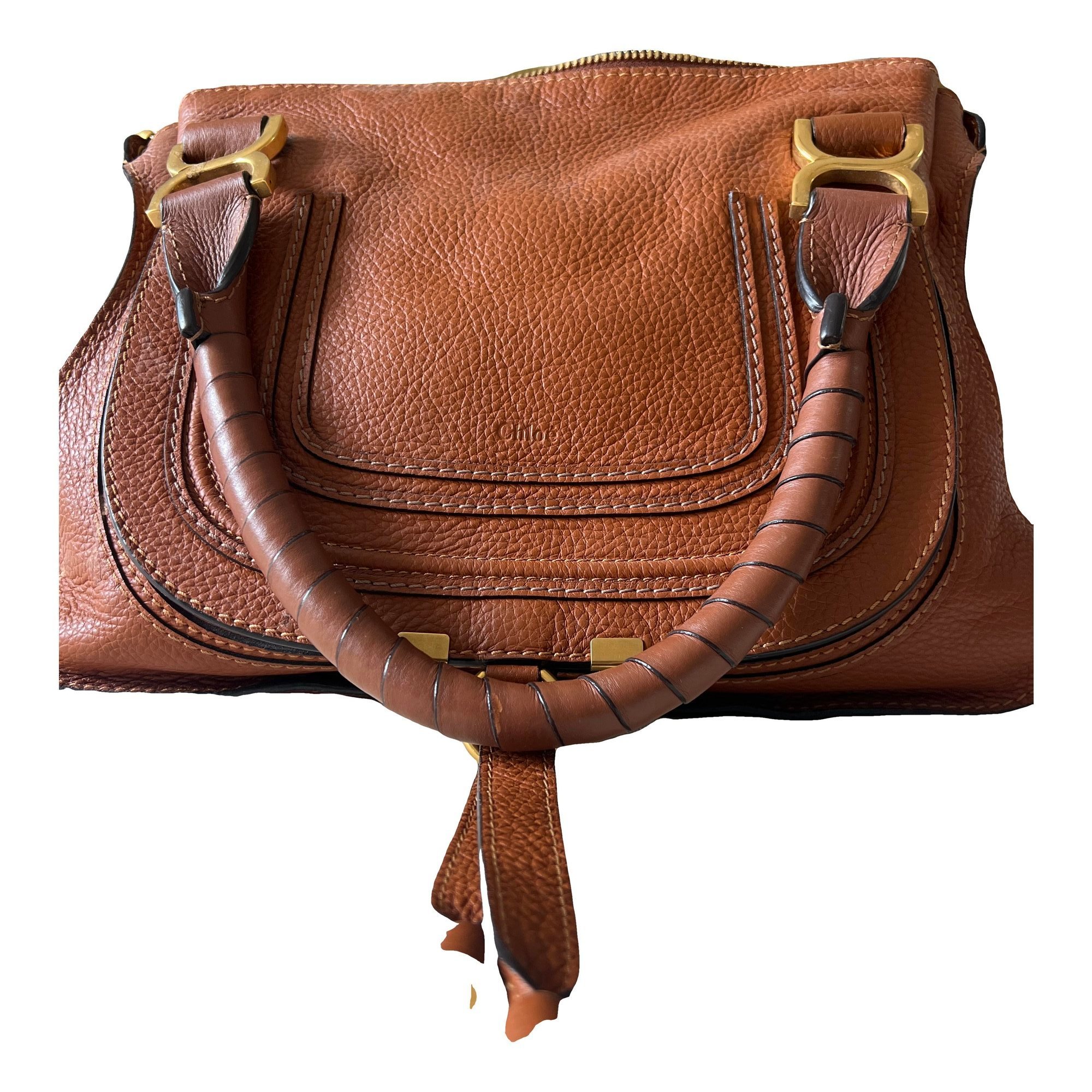 Marcie leather handbag