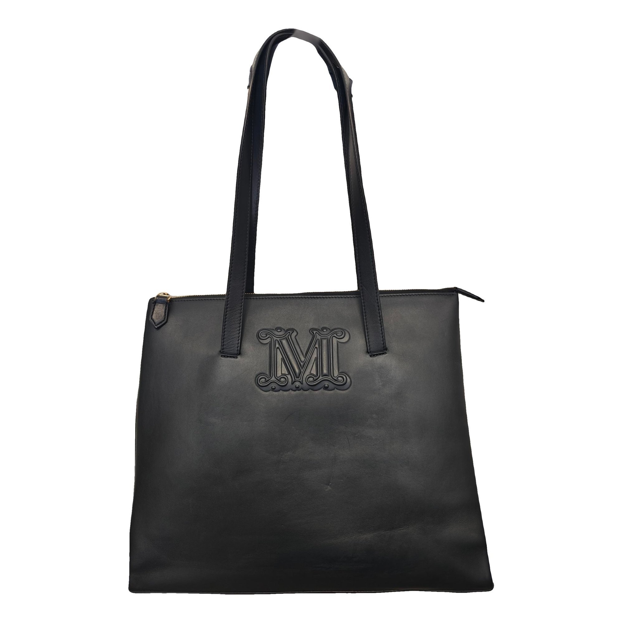 Leather tote