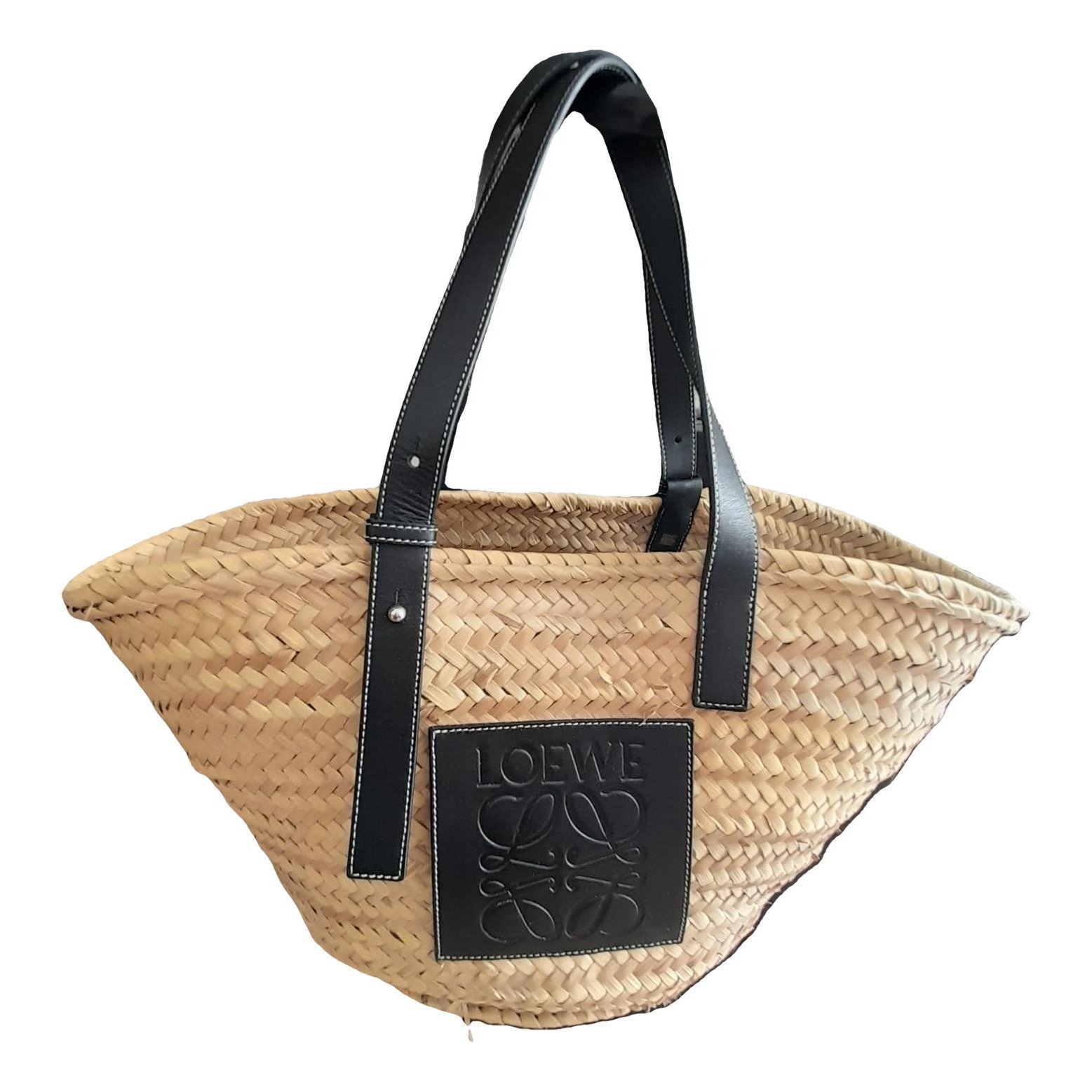 Basket Bag leather tote