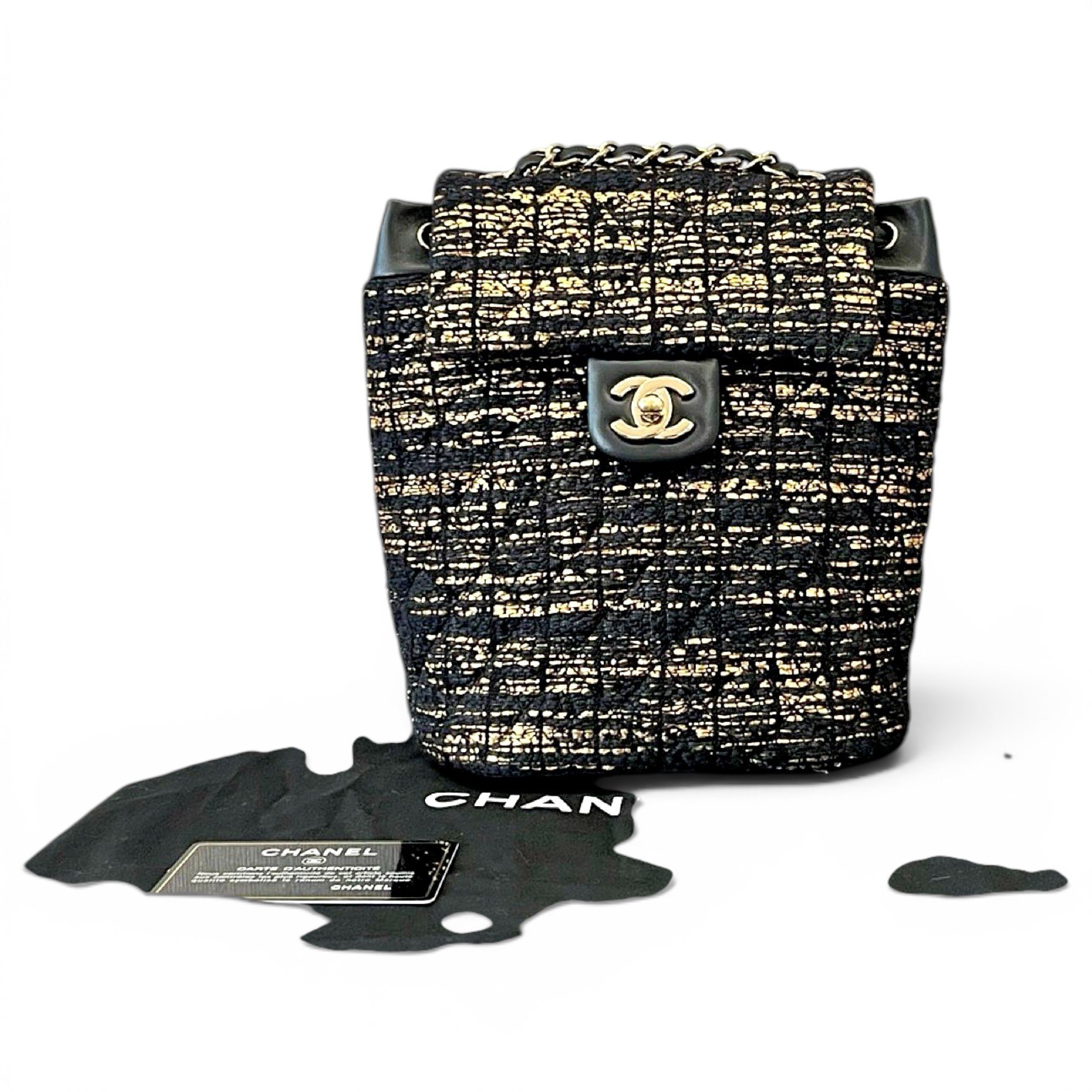 Urban Spirit tweed backpack