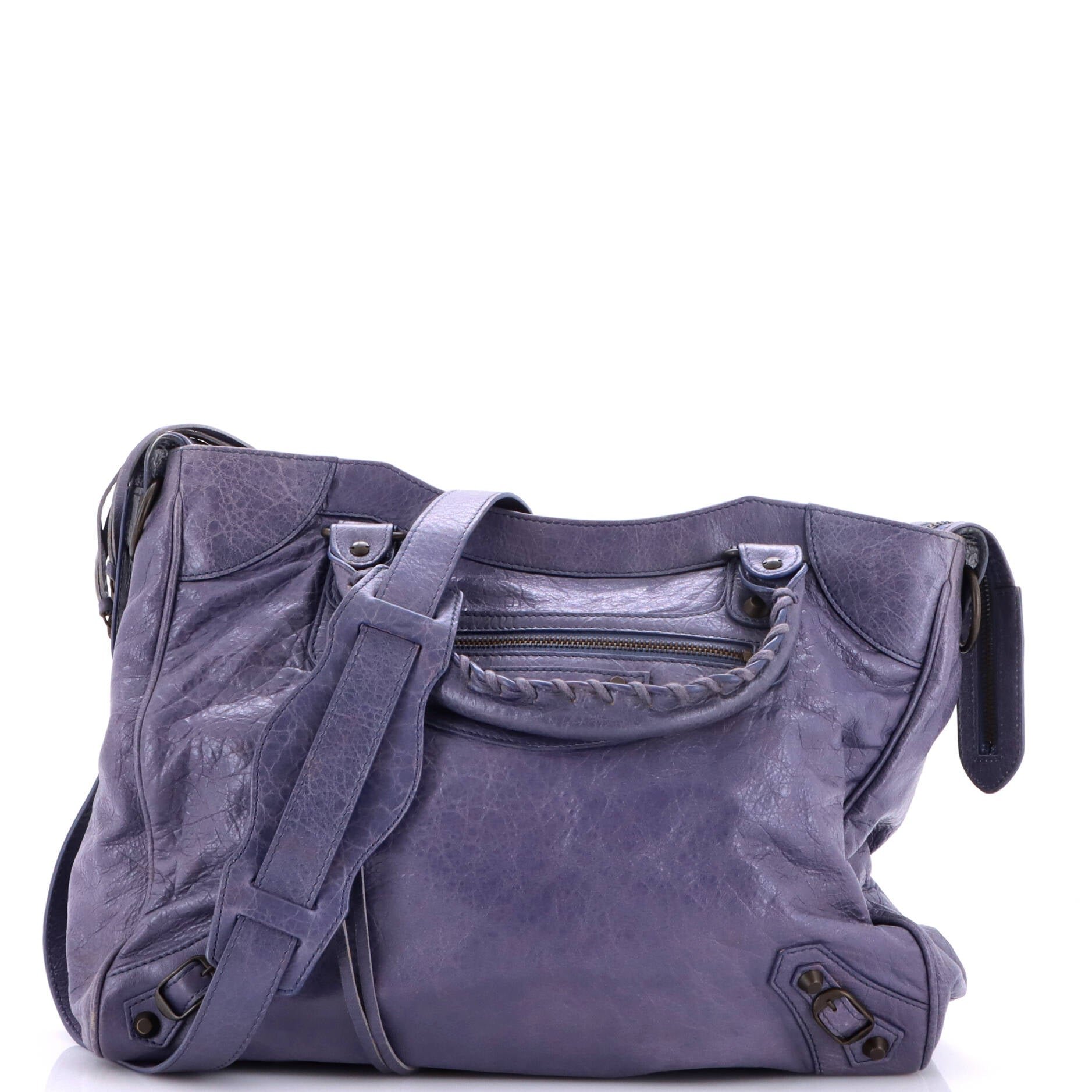 City Classic Studs Bag Leather Small