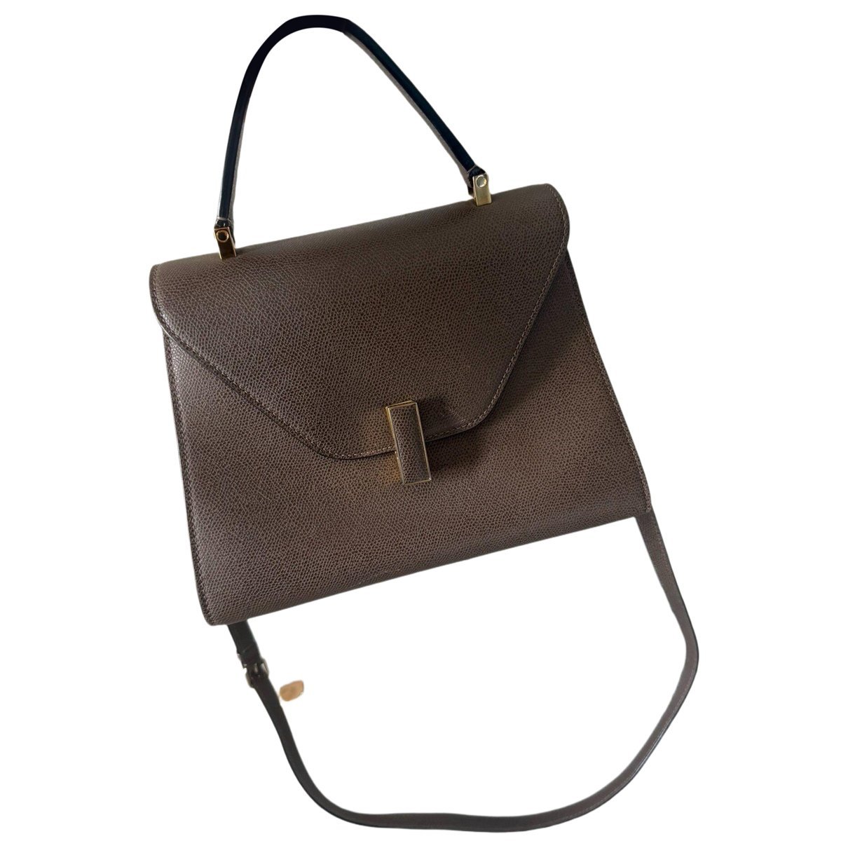 Iside leather handbag