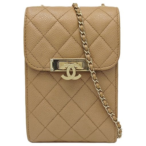 Leather crossbody bag