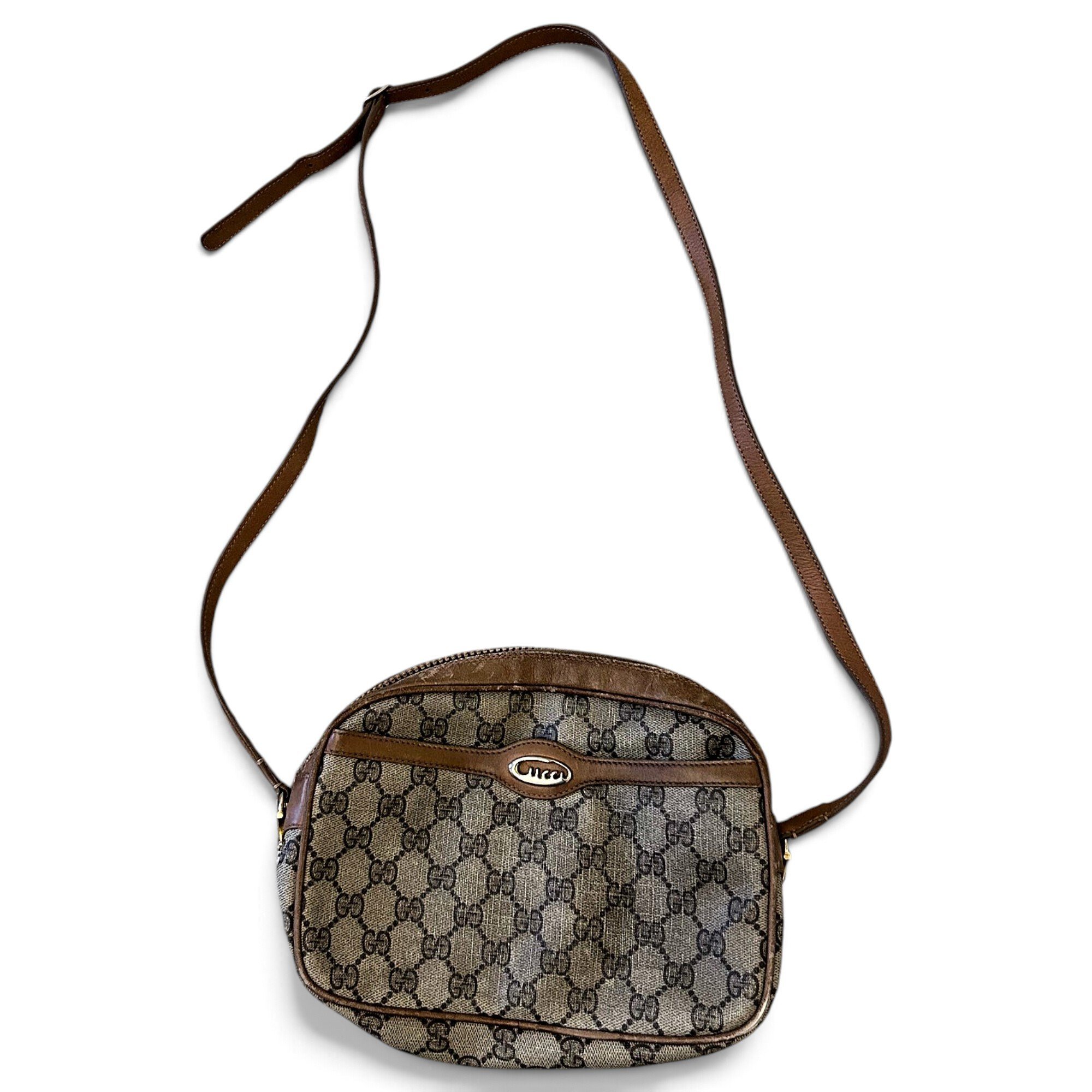Leather crossbody bag