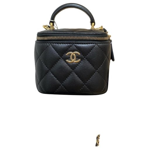 Trendy CC Vanity leather handbag