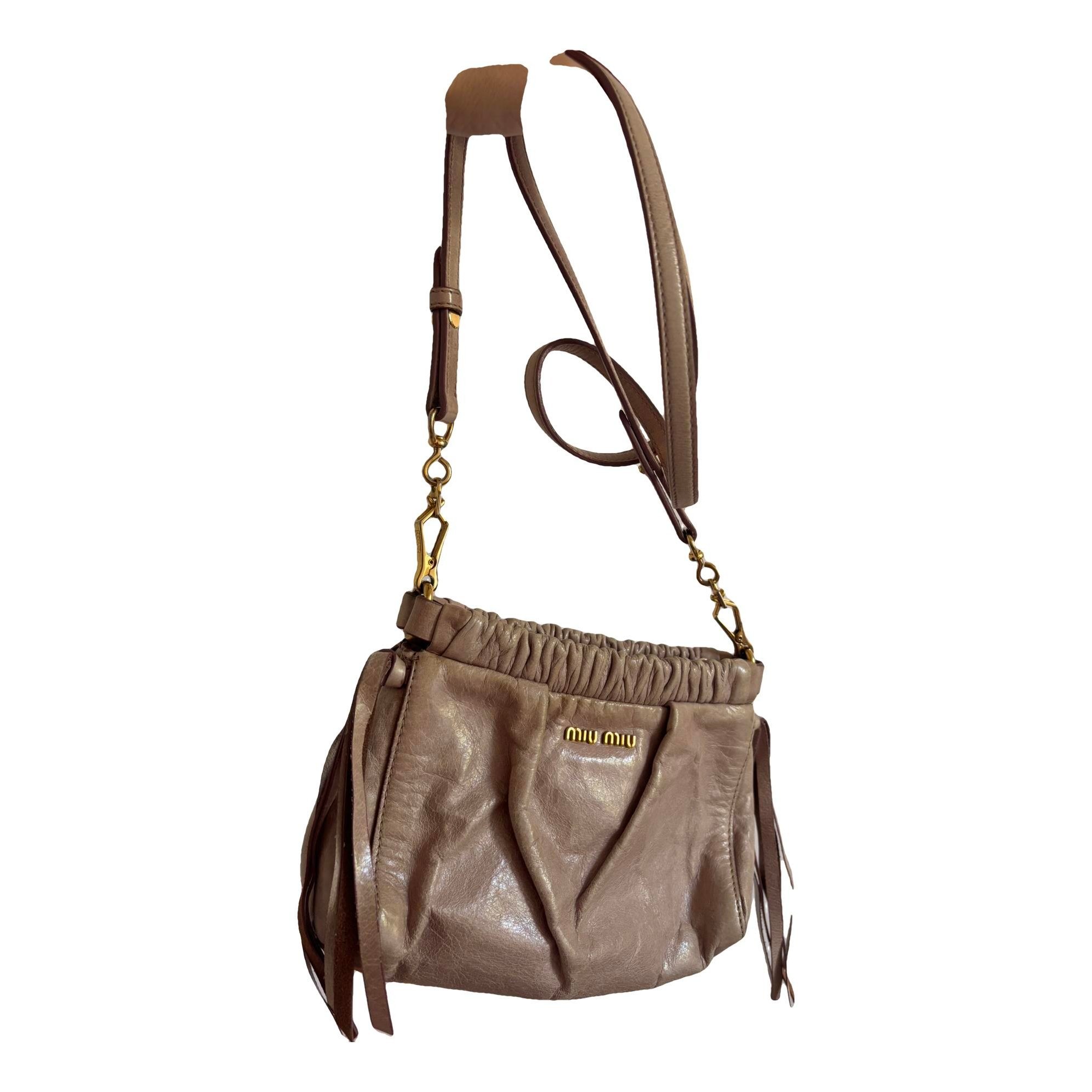 Leather handbag