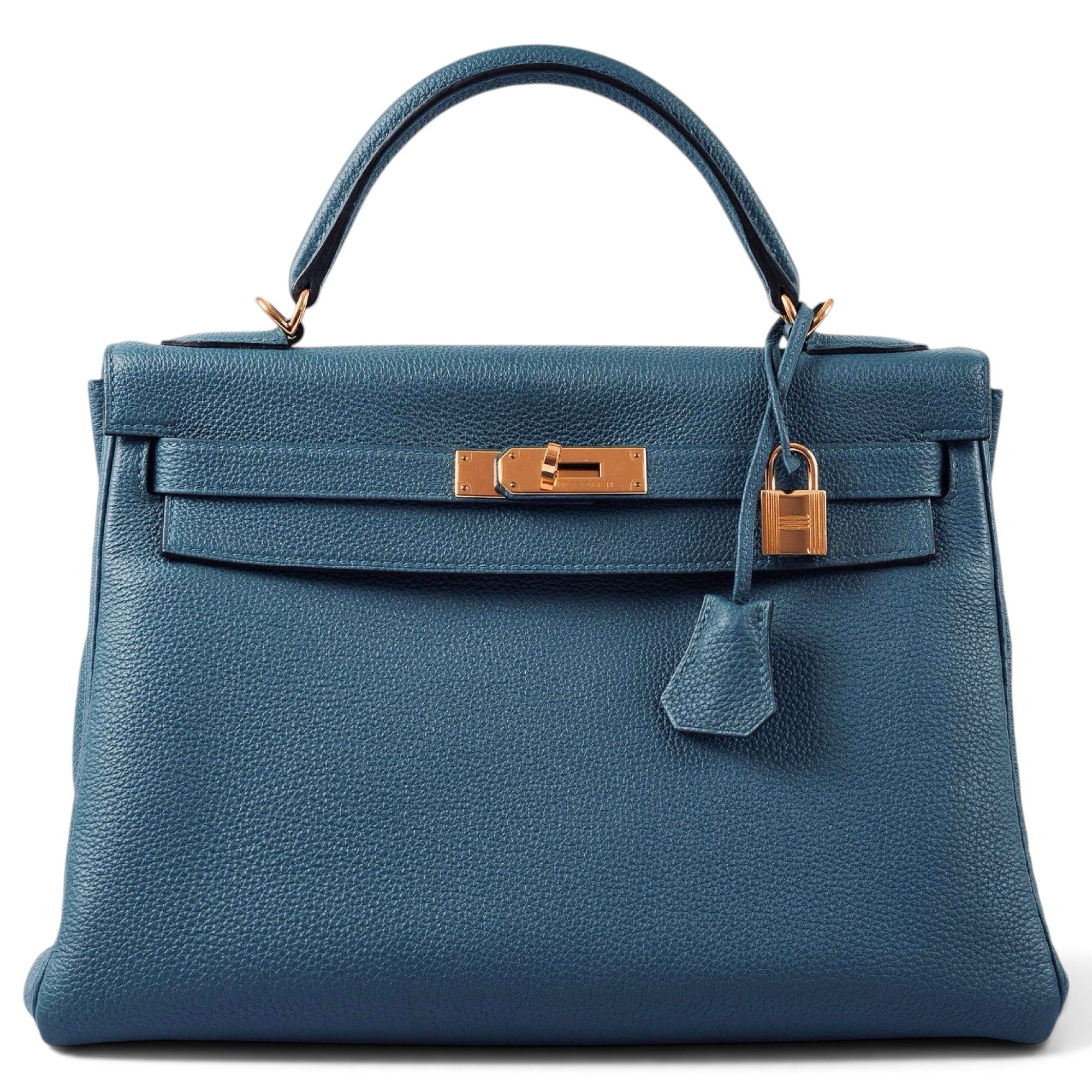 Hermes Kelly 32 Handbag Colvert Clemence Leather