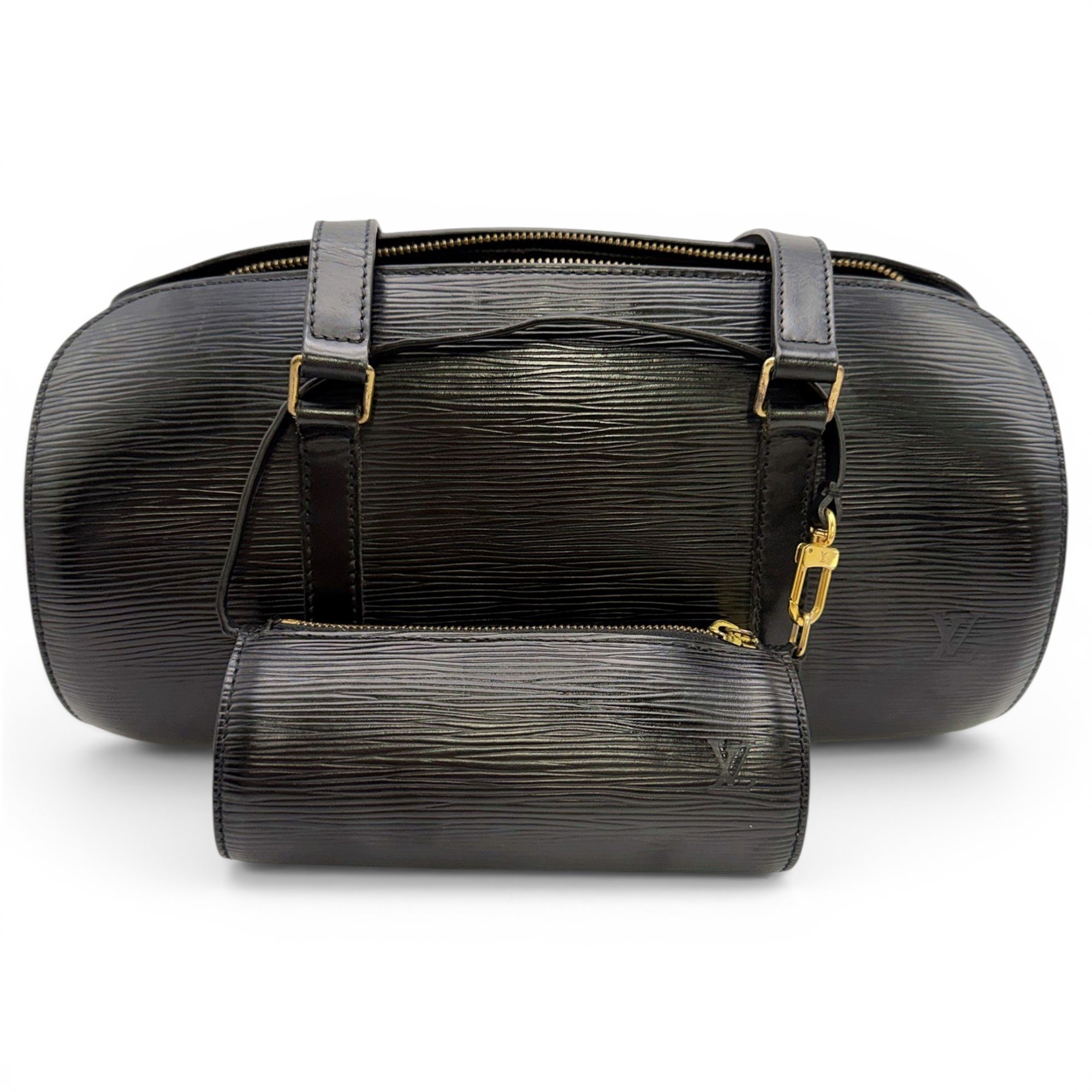 Papillon leather handbag